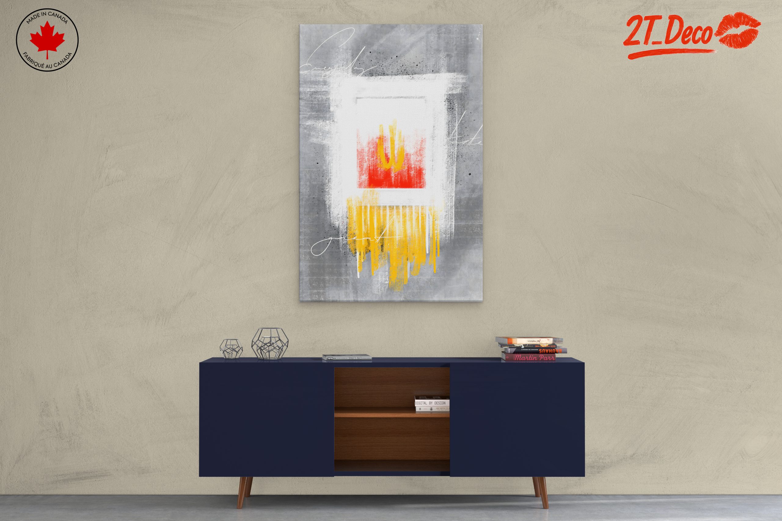 Abstract Food Art with Bold Colors and Textures - Image 3