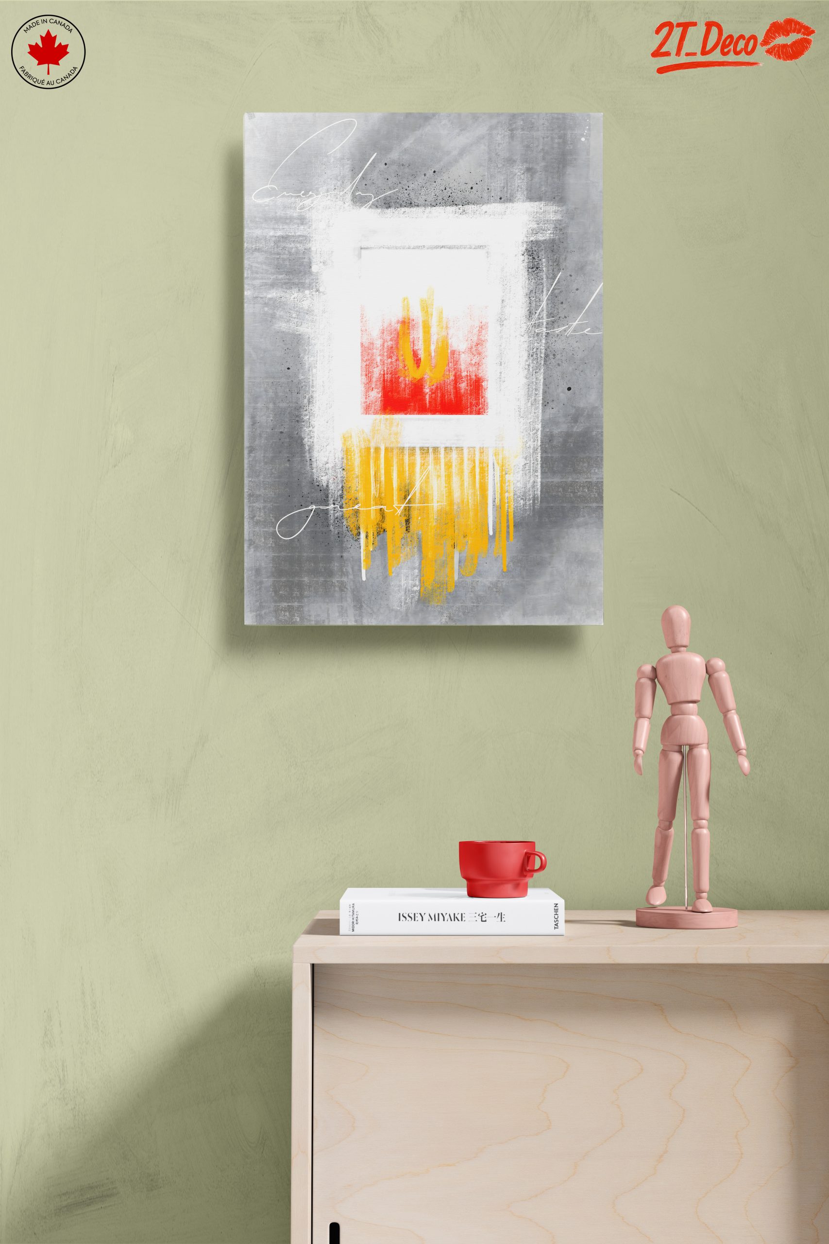 Abstract Food Art with Bold Colors and Textures - Image 14