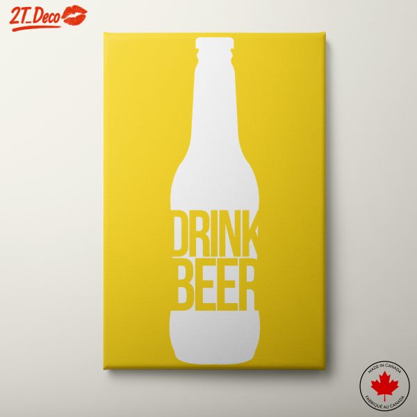 Stylish Beer Bottle Art