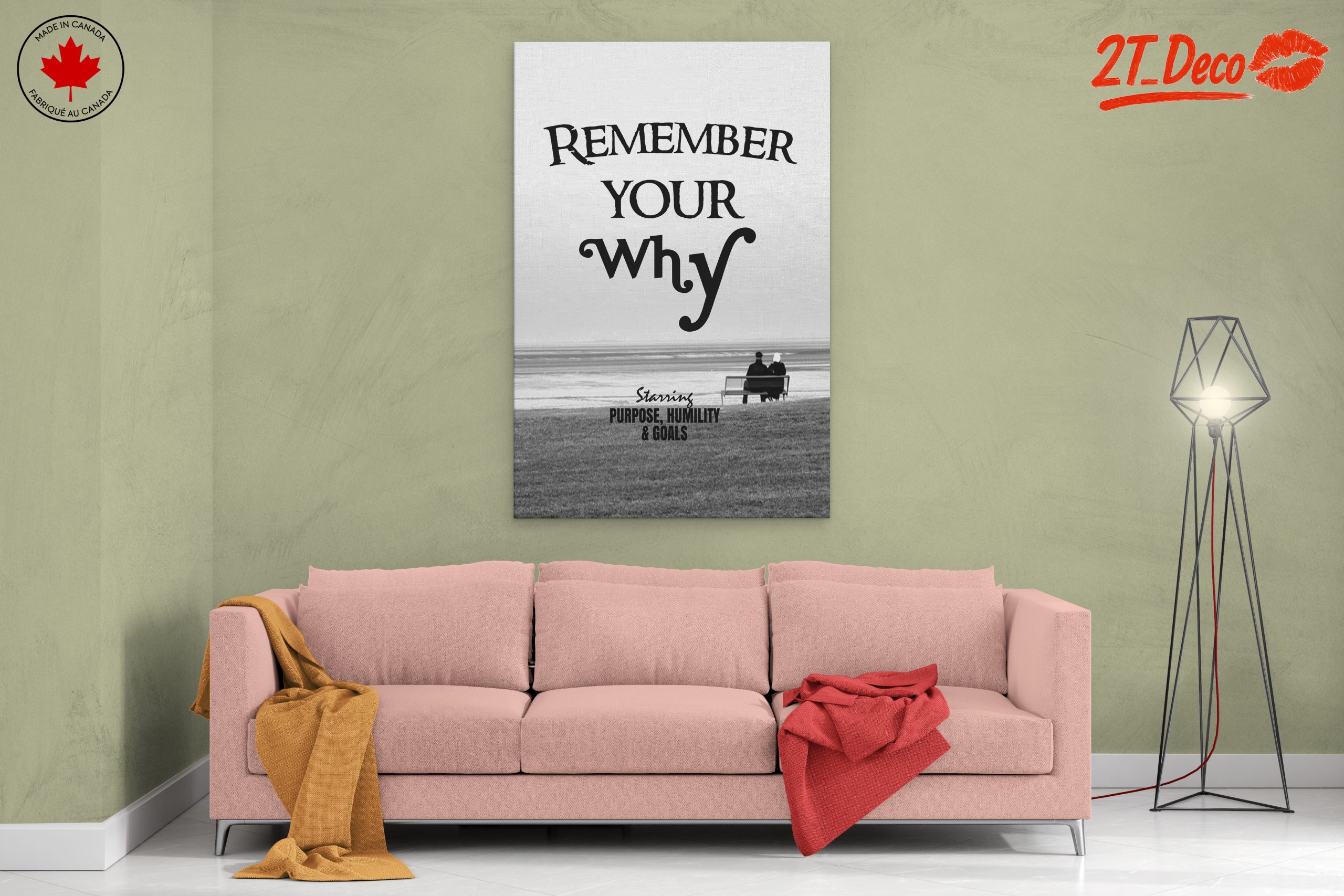 Inspirational Quote Wall Art for Motivation 2 - Image 2
