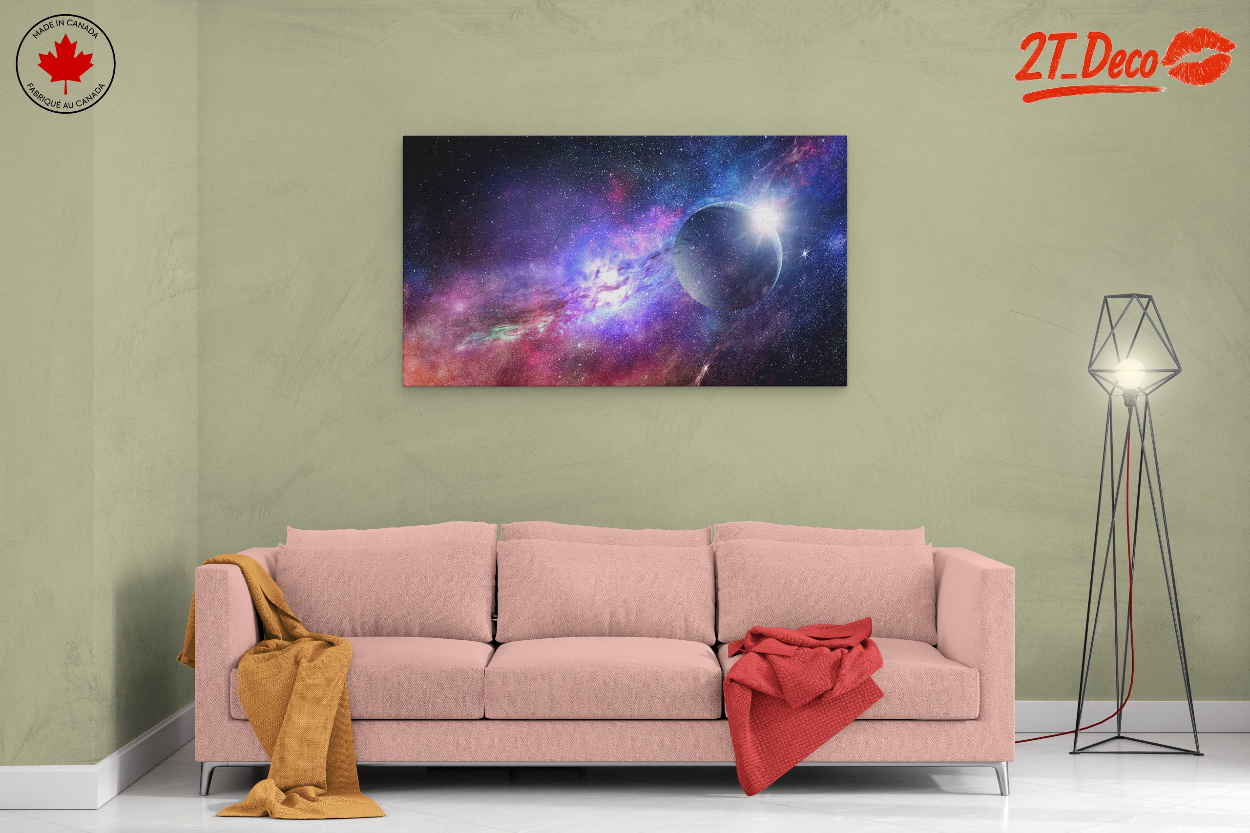 Vibrant Cosmic Art for Space Lovers - Image 2