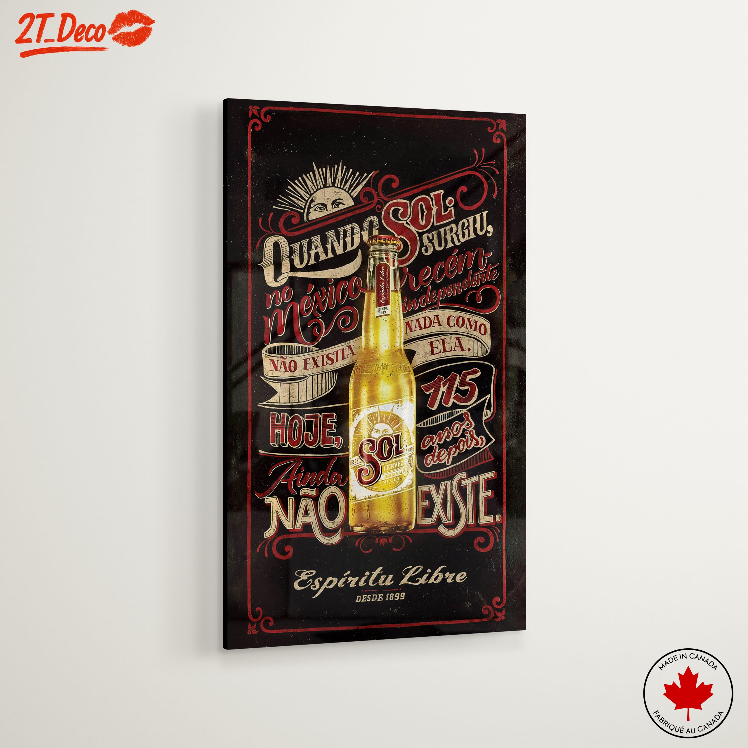 Vintage Sol Beer Advertisement Art - Image 6