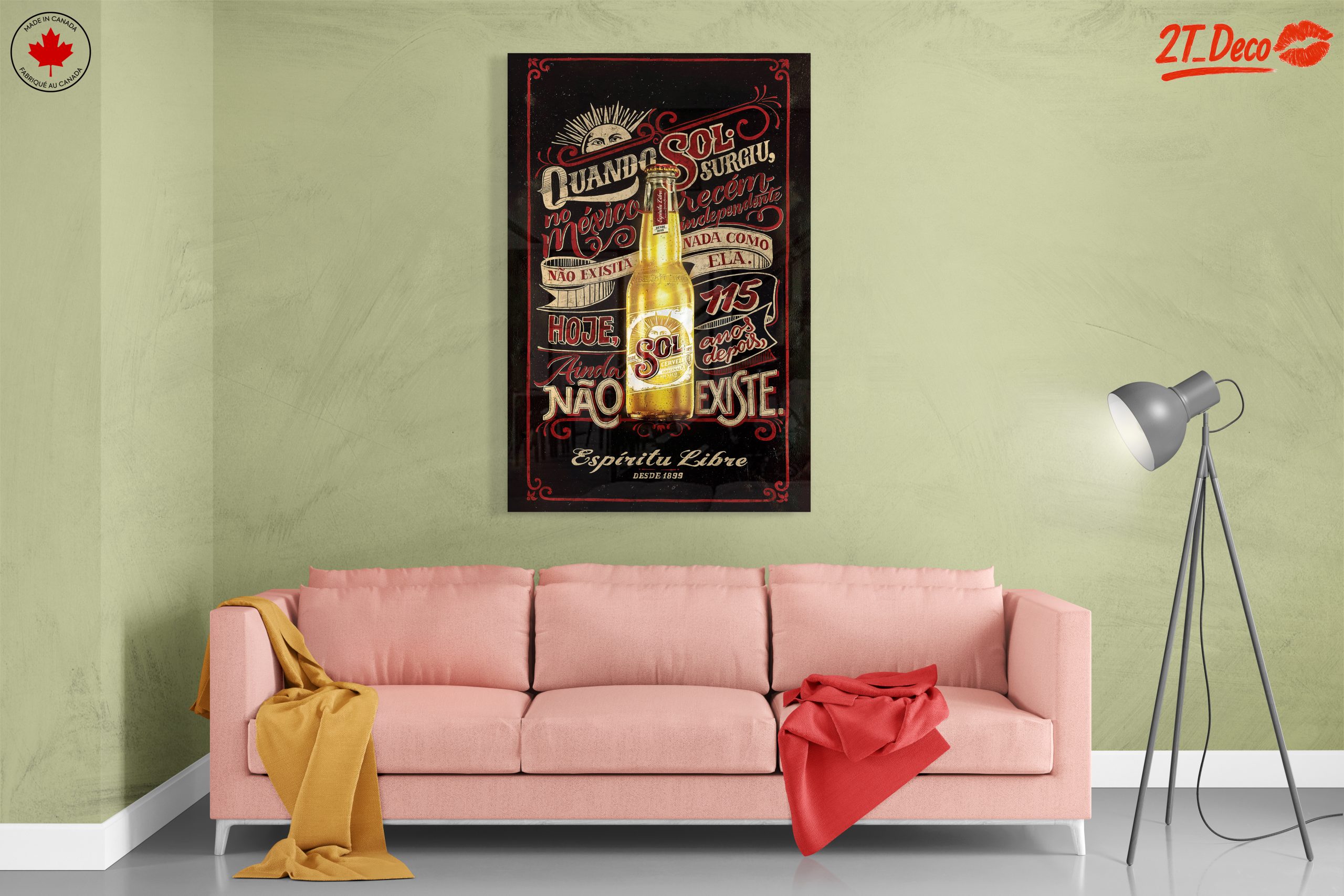 Vintage Sol Beer Advertisement Art - Image 7