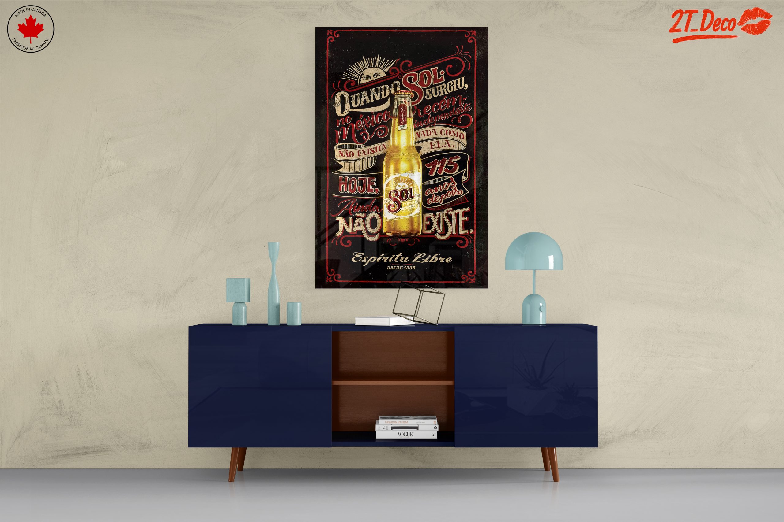 Vintage Sol Beer Advertisement Art - Image 8