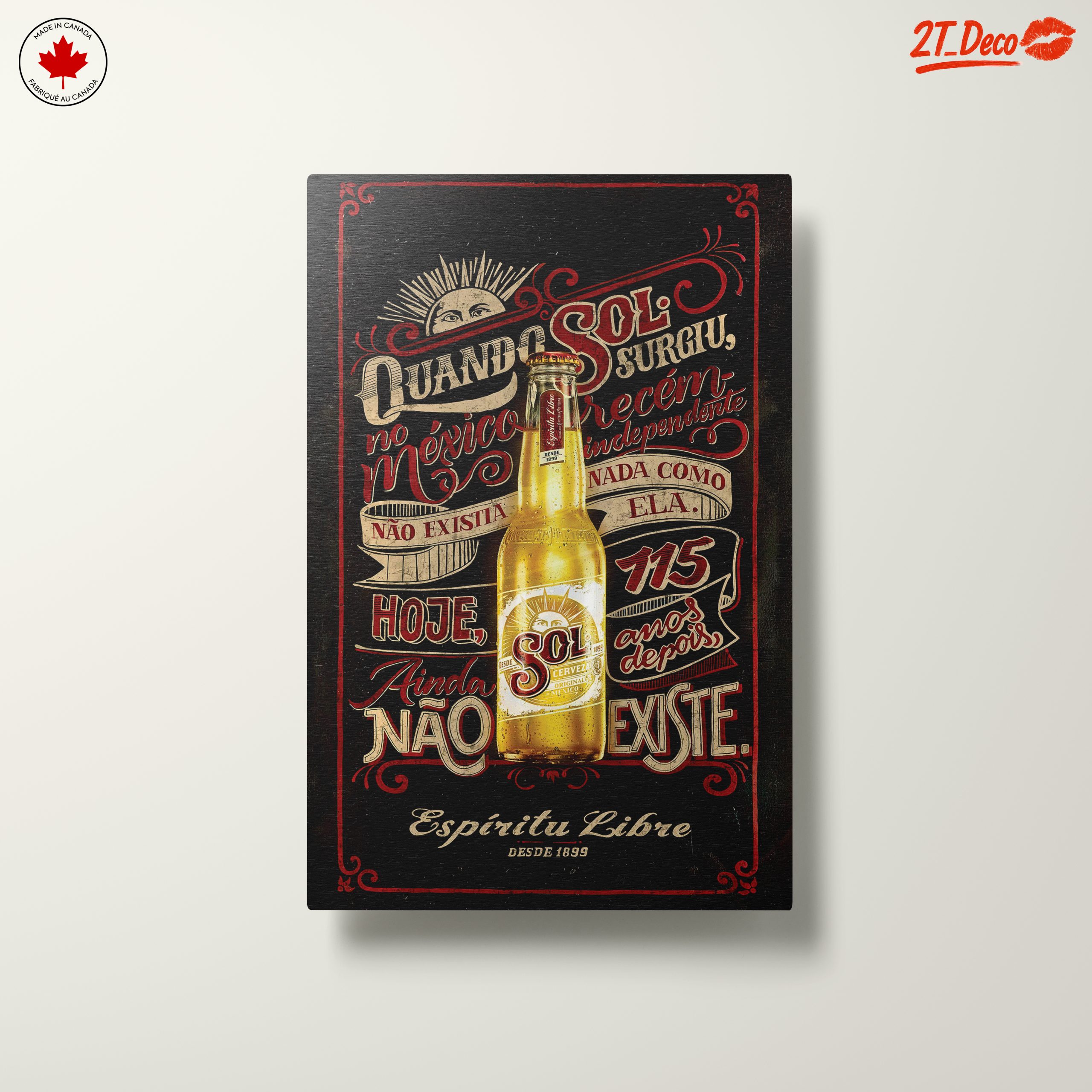 Vintage Sol Beer Advertisement Art - Image 10