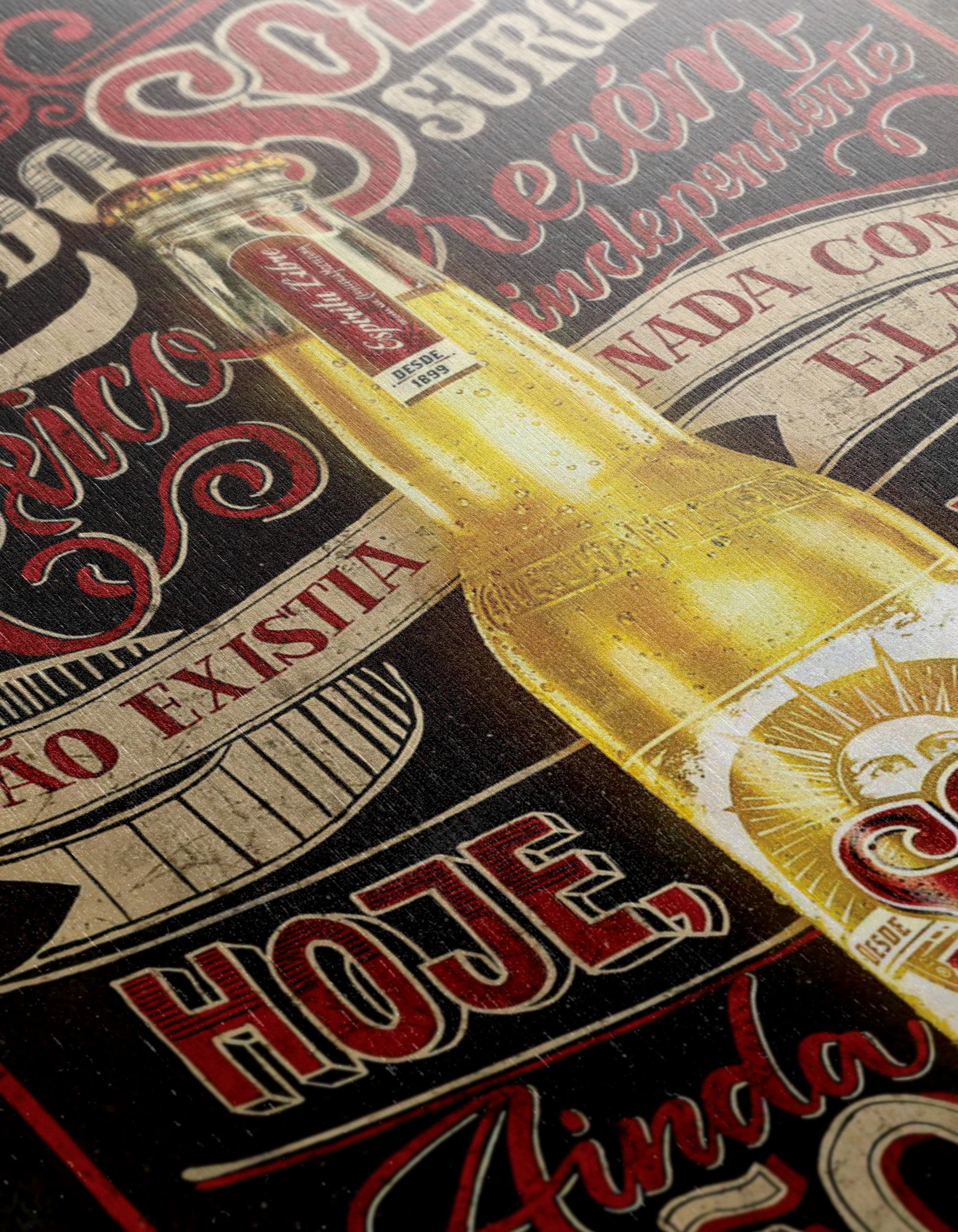 Vintage Sol Beer Advertisement Art - Image 12