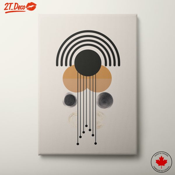 Geometric Abstract Wall Art Design