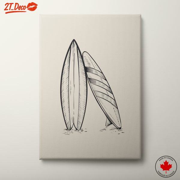 Stylish Surfboard Art for Beach Lovers