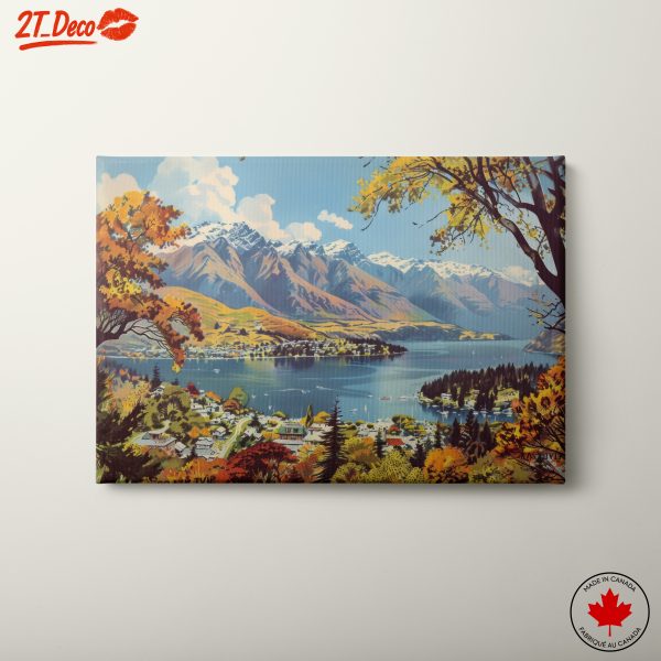 Vibrant Adventure Landscape in Autumn