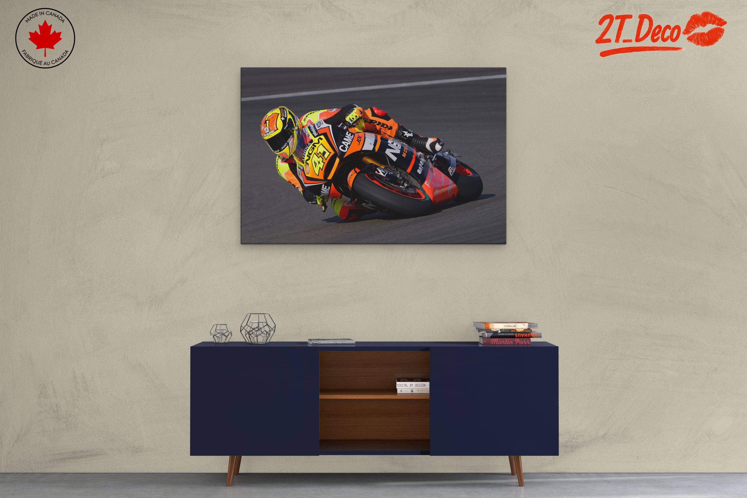 Dynamic Motorsport Racing Artwork - Image 3