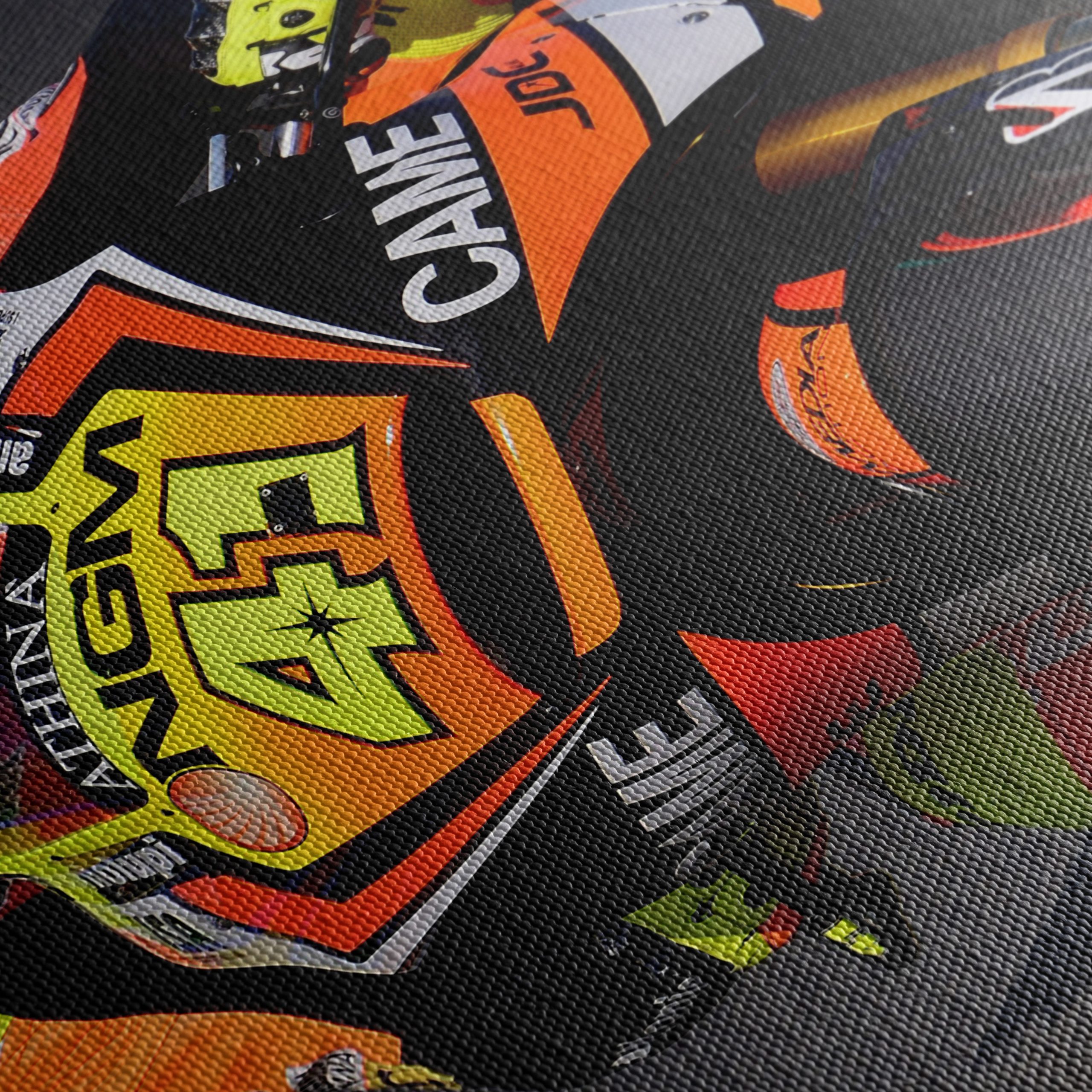Dynamic Motorsport Racing Artwork - Image 5