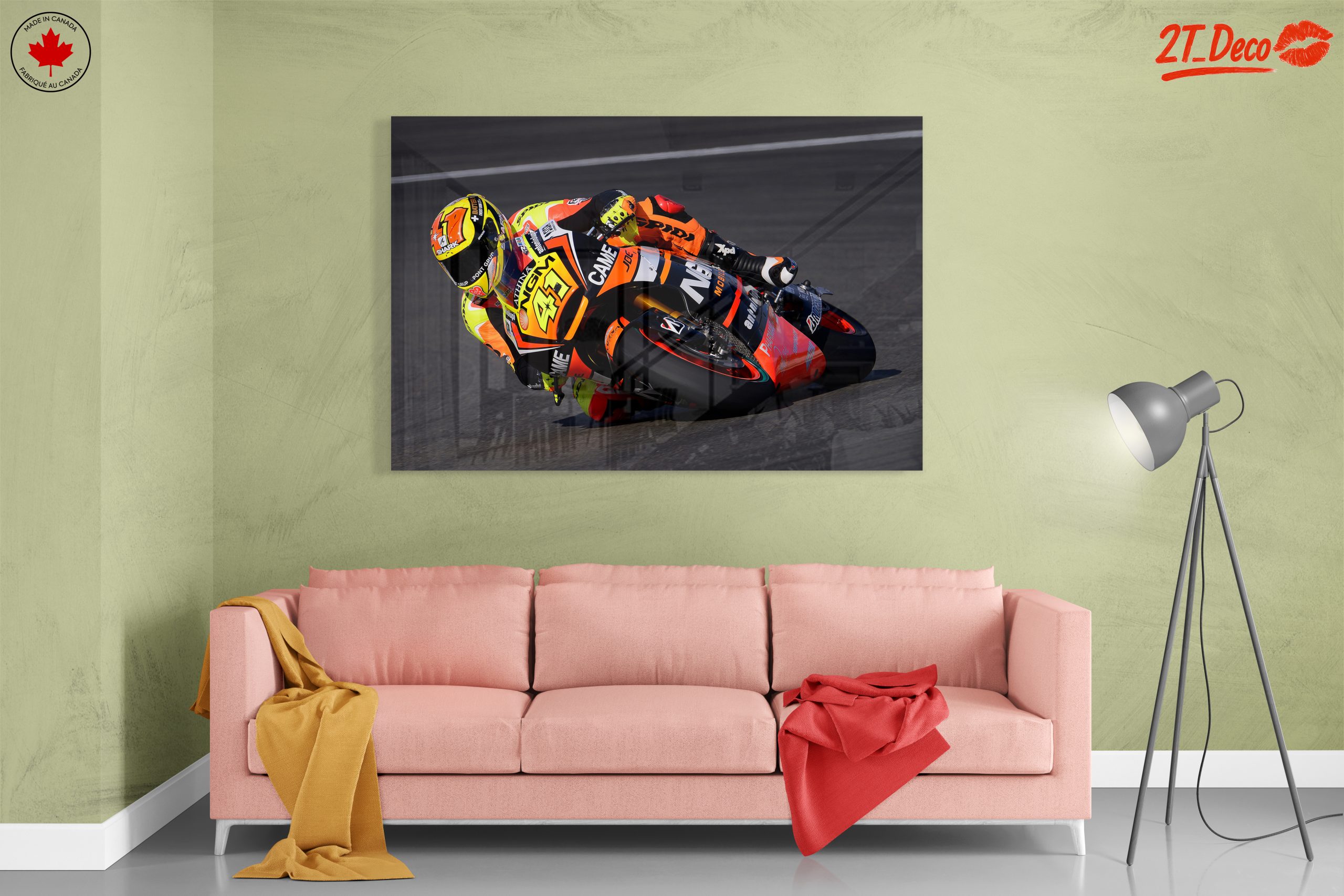 Dynamic Motorsport Racing Artwork - Image 7
