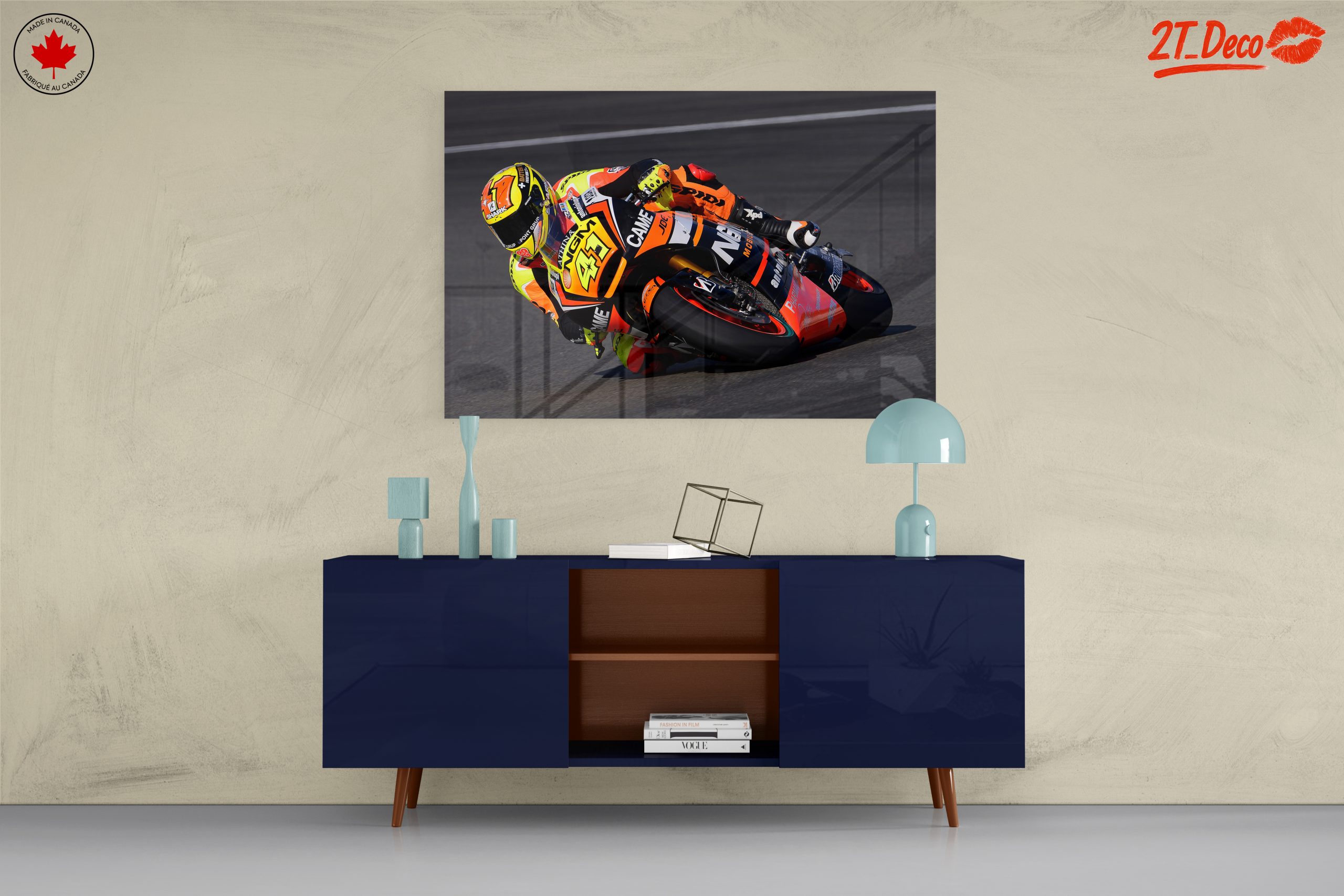 Dynamic Motorsport Racing Artwork - Image 8