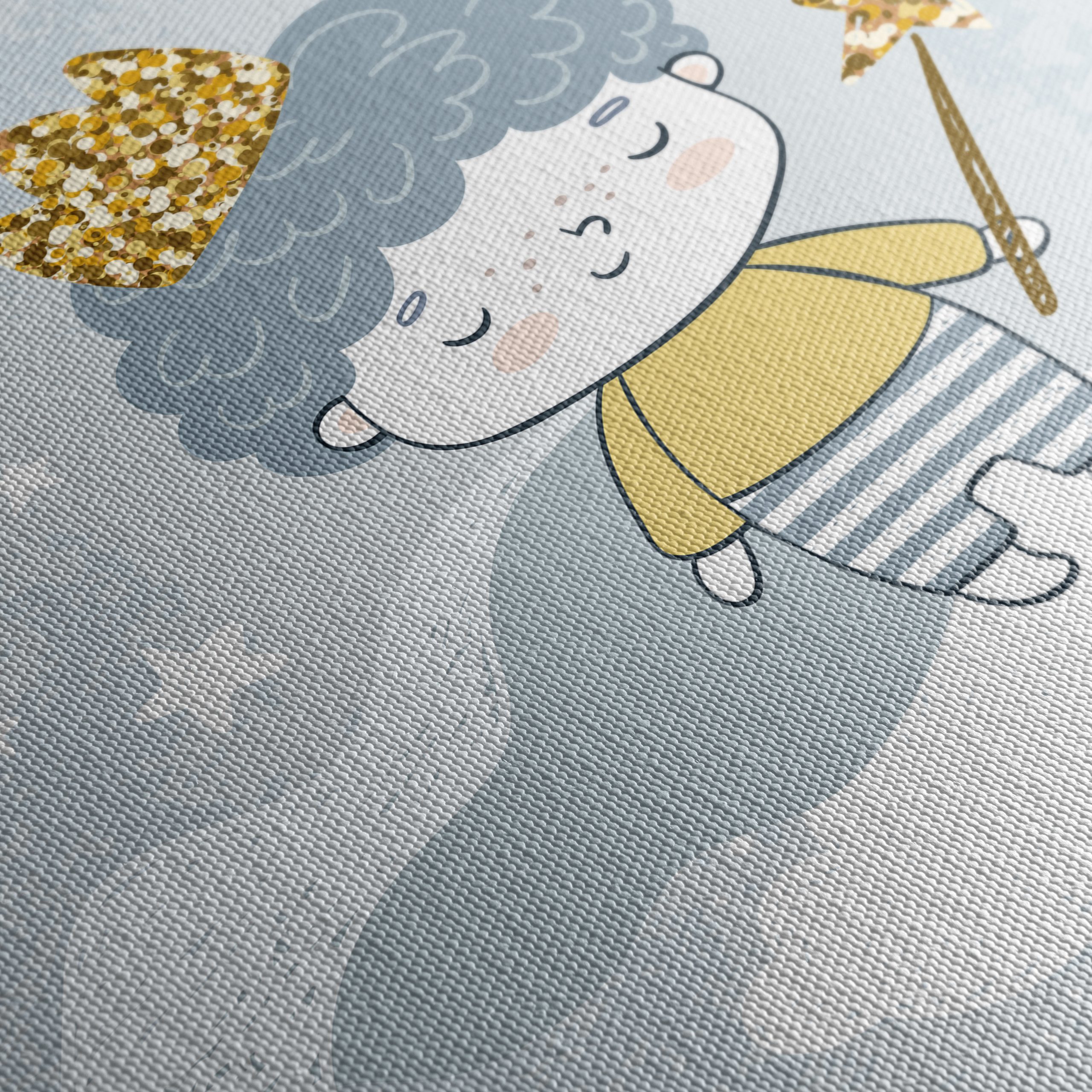 Golden Boy Illustration for Kids - Image 5