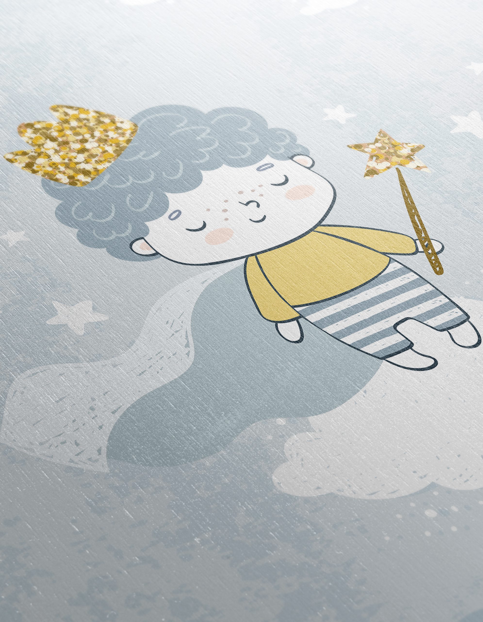 Golden Boy Illustration for Kids - Image 12