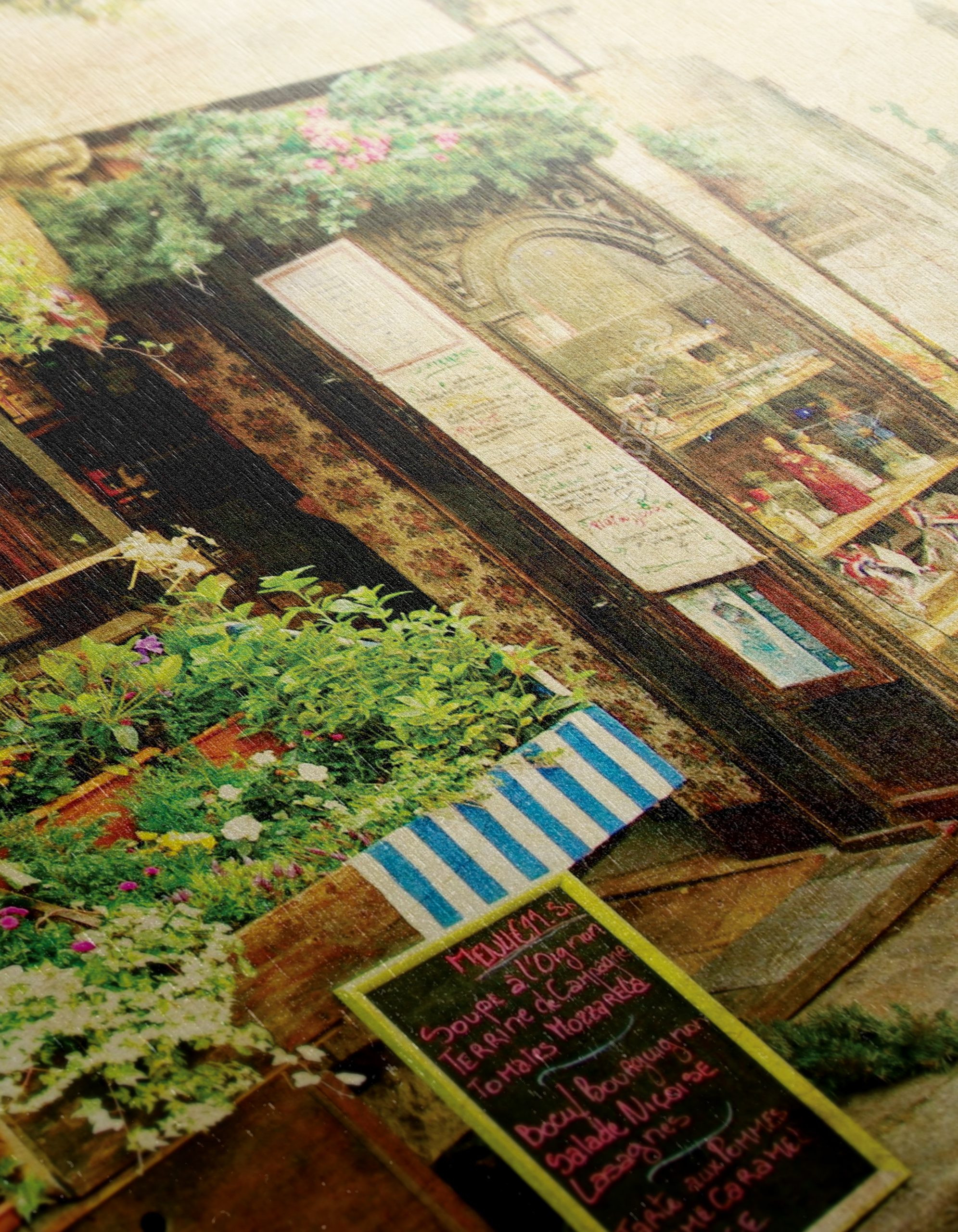 Charming Parisian Street Scene with Lush Greenery - Image 12