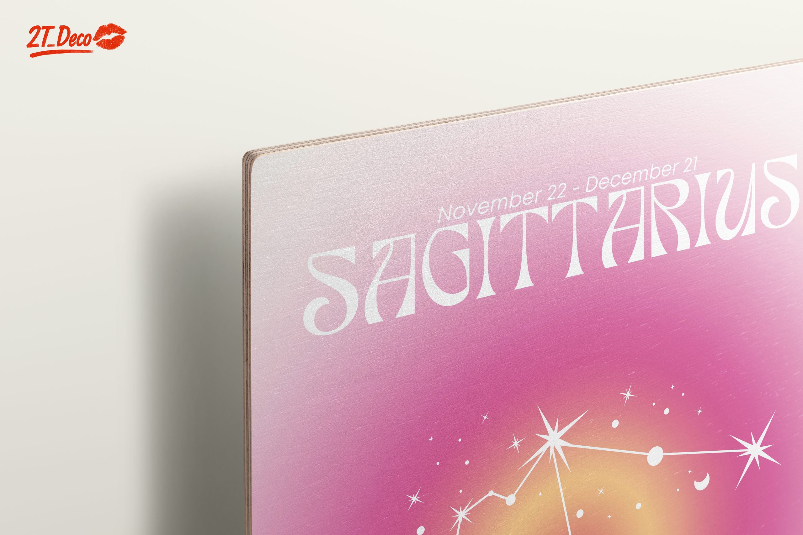 Sagittarius Zodiac Artwork with Stars - Image 15
