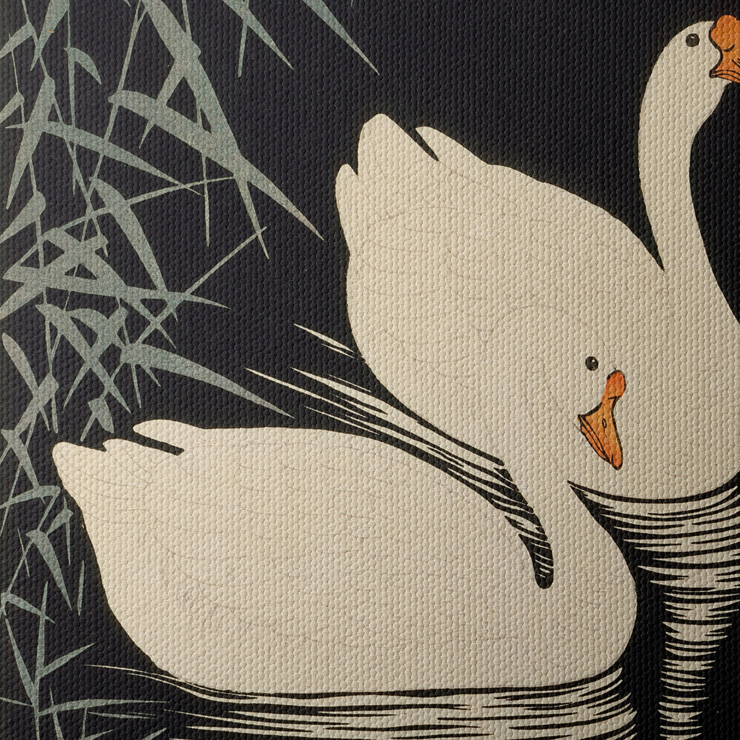 Elegant Swans Nestled in Tranquil Waters - Image 4