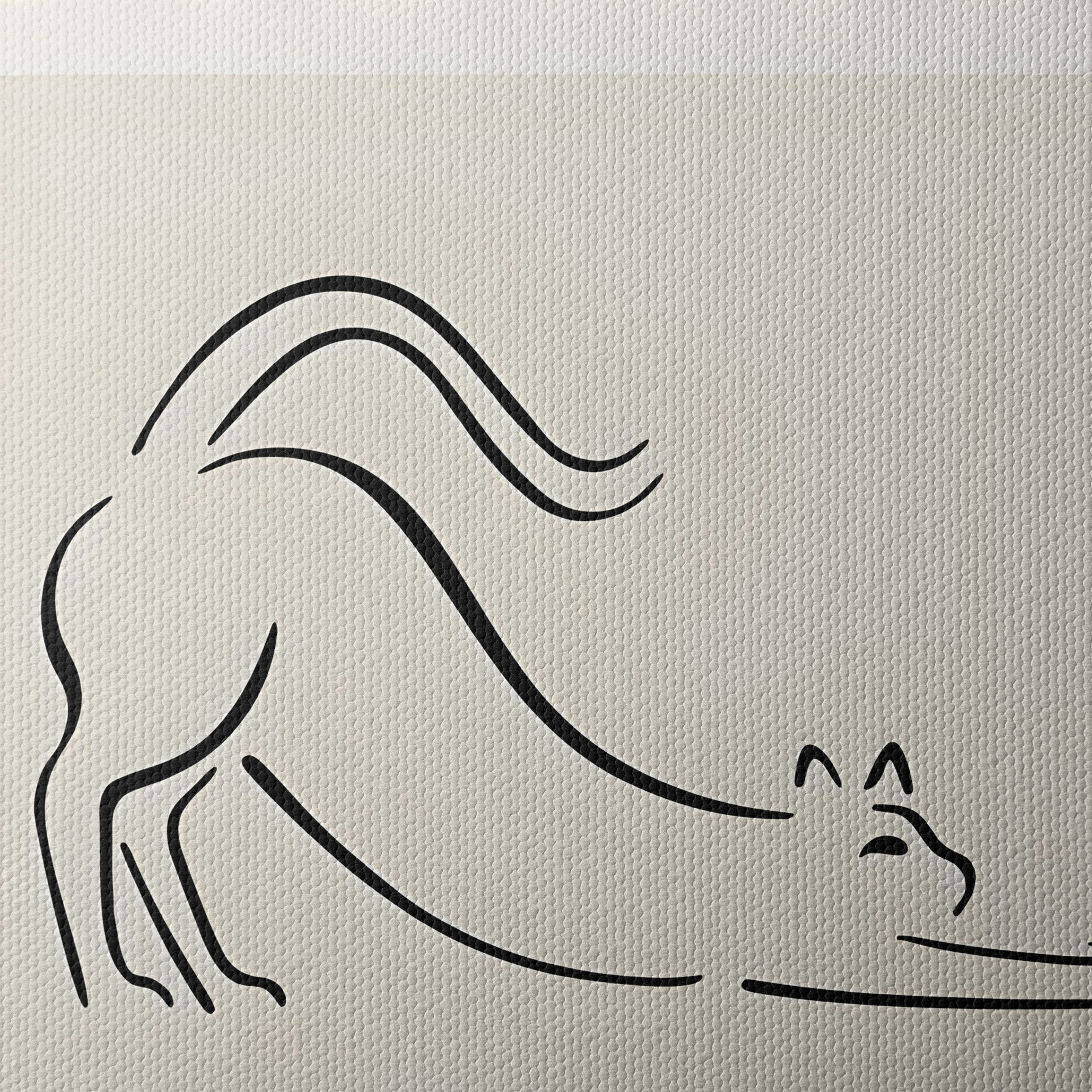 Stylized Cat Illustration by Picasso - Image 4