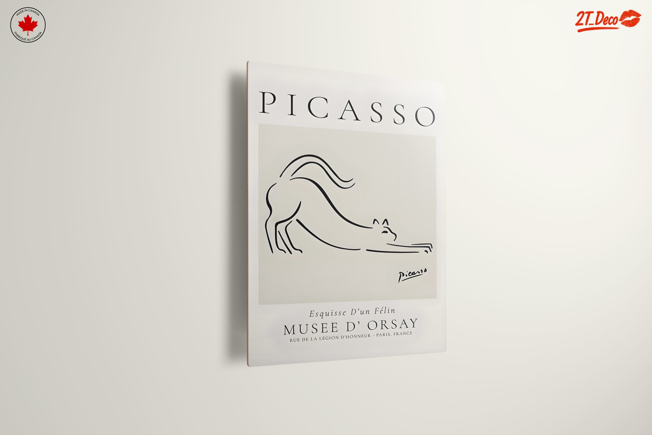 Stylized Cat Illustration by Picasso - Image 13