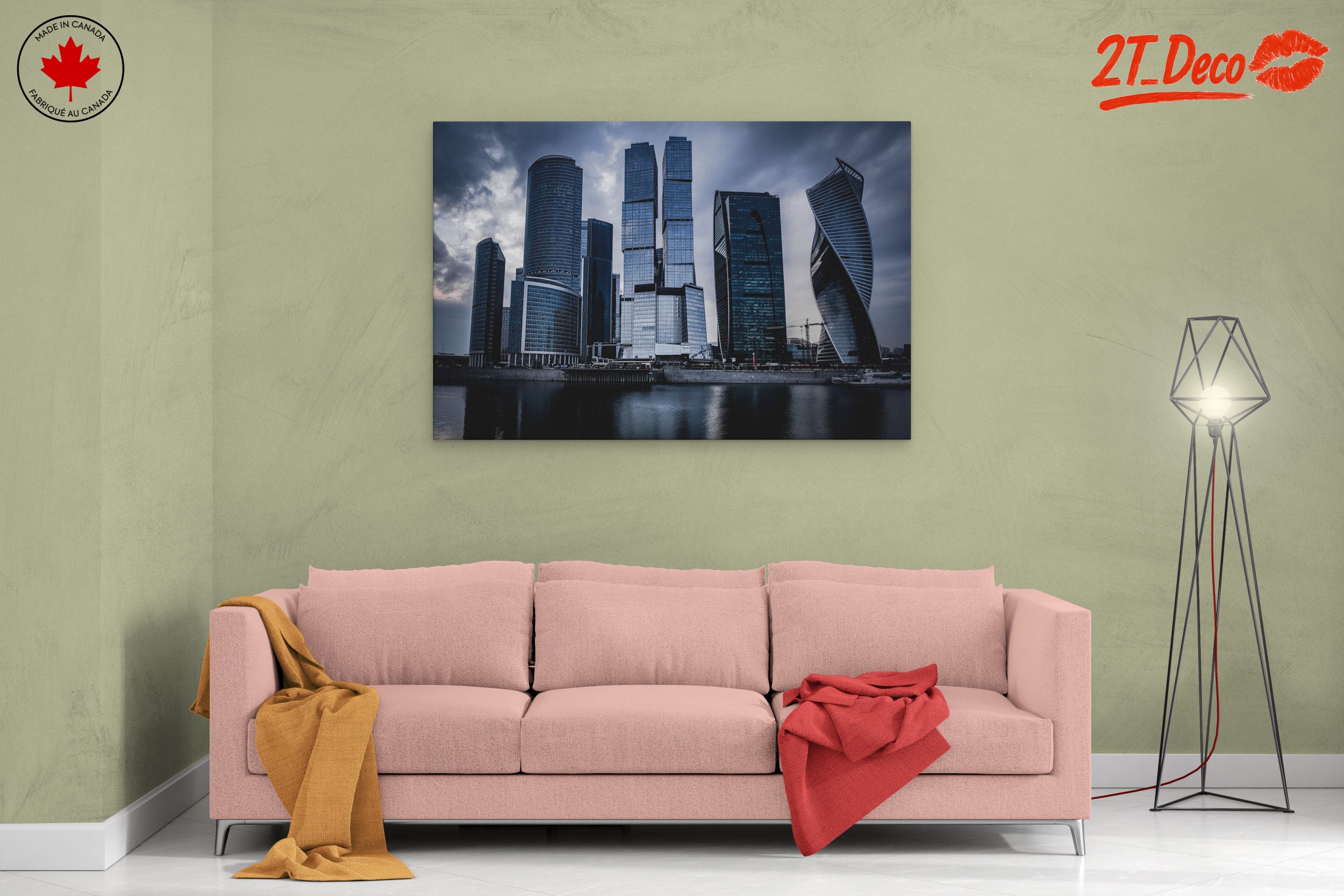 Modern City Skyline at Dusk - Image 2