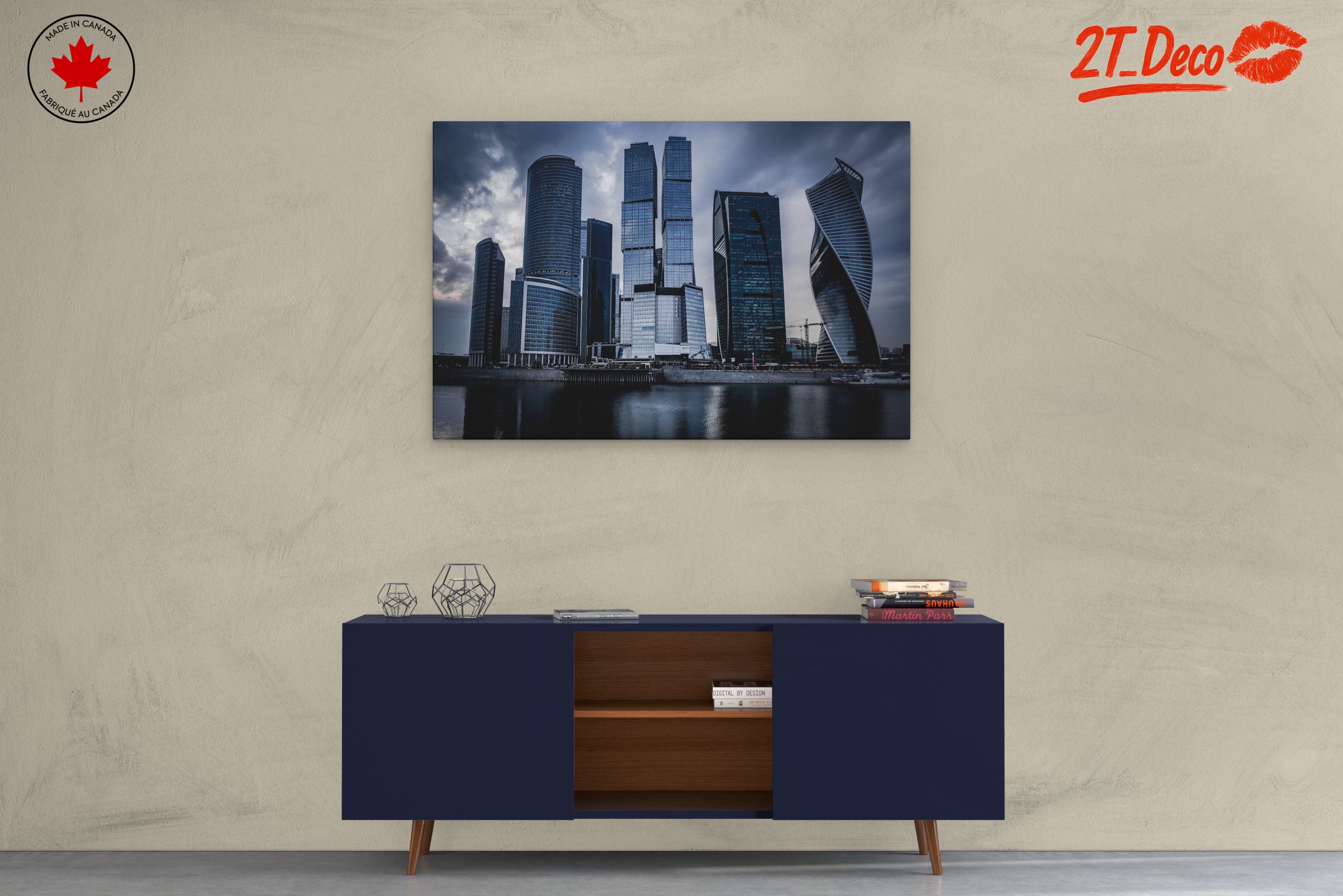 Modern City Skyline at Dusk - Image 3