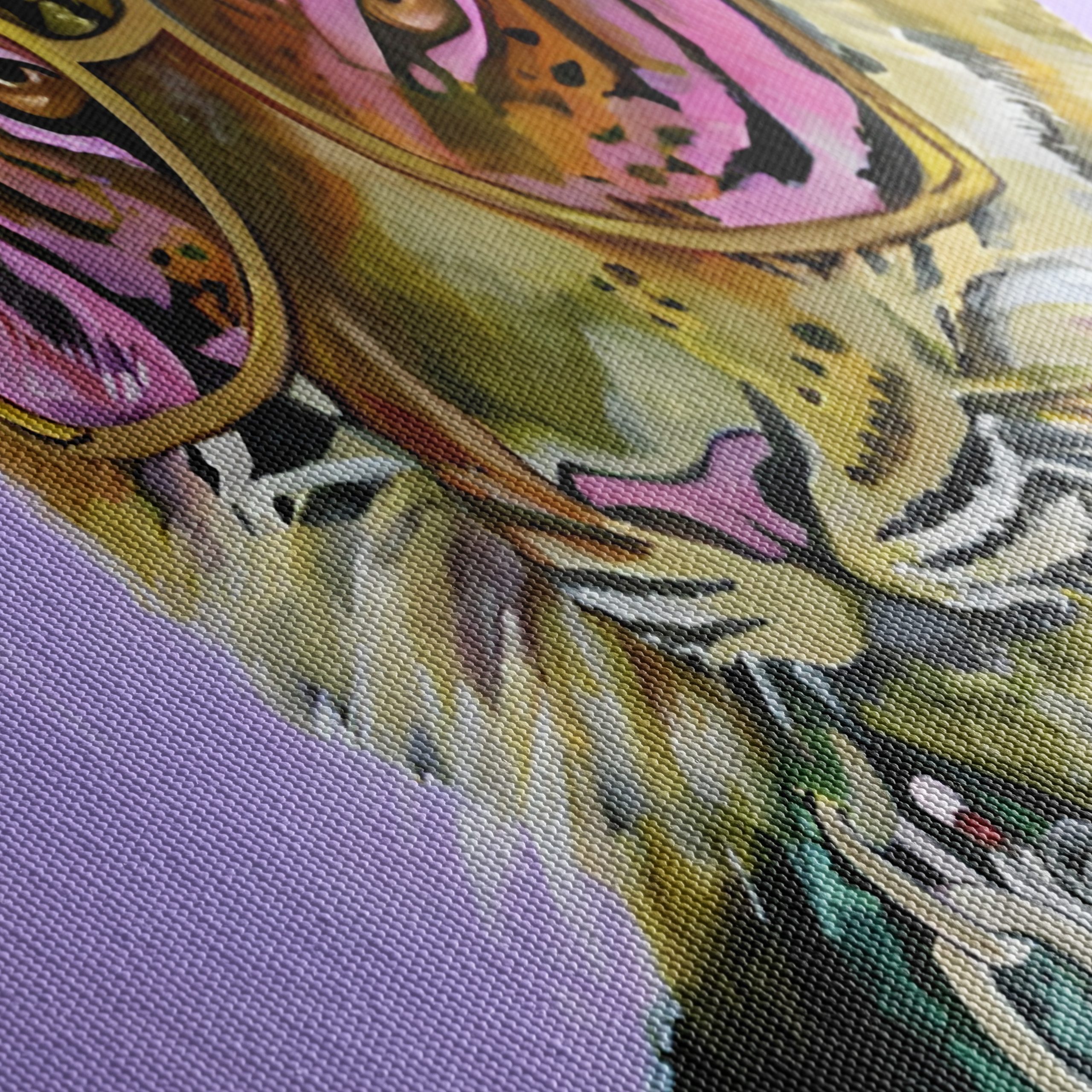 Stylized Tiger Character with Jewelry - Image 5
