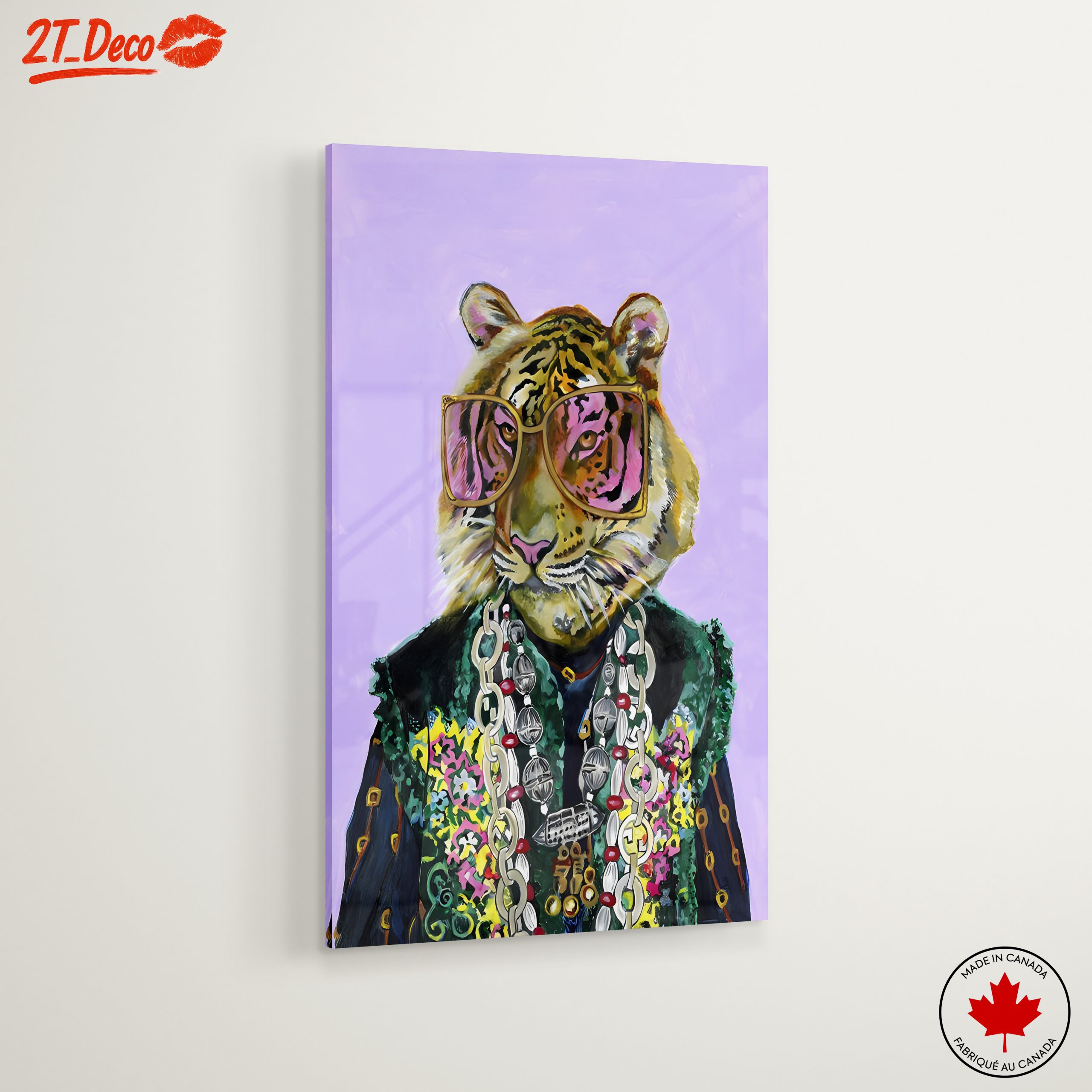 Stylized Tiger Character with Jewelry - Image 6