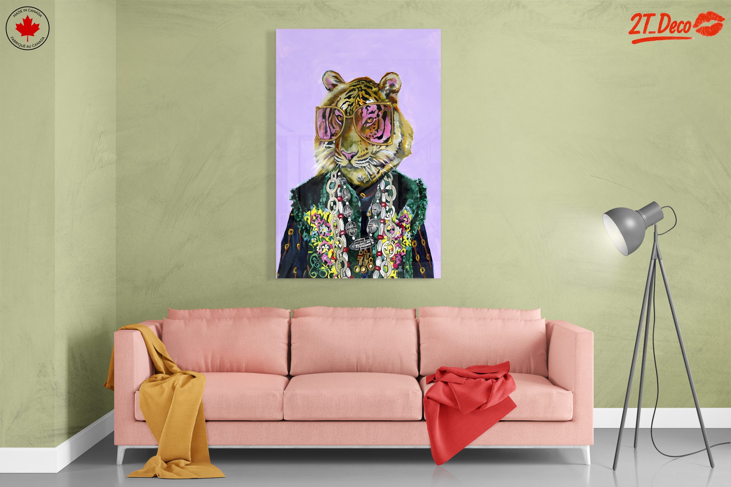 Stylized Tiger Character with Jewelry - Image 7