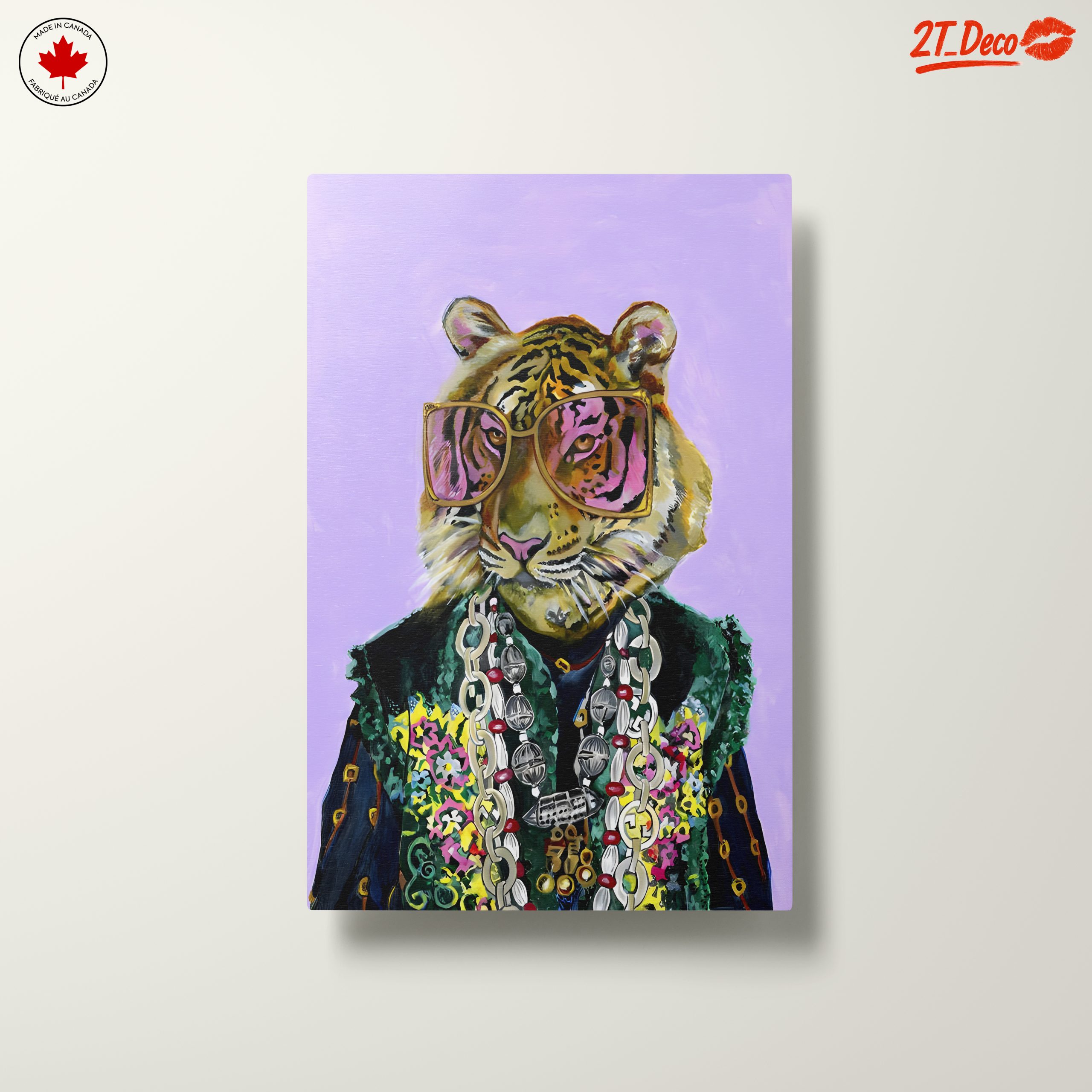 Stylized Tiger Character with Jewelry - Image 10