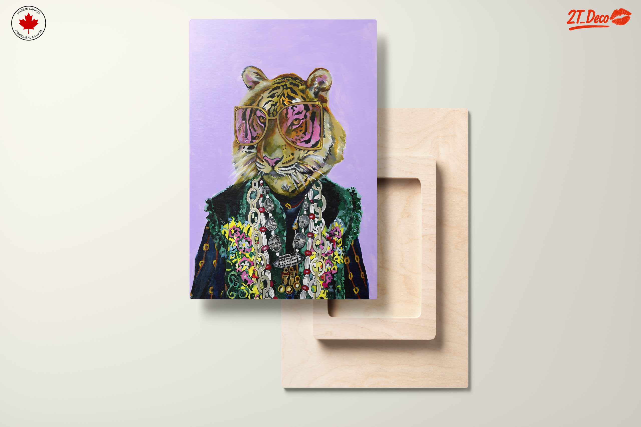 Stylized Tiger Character with Jewelry - Image 11