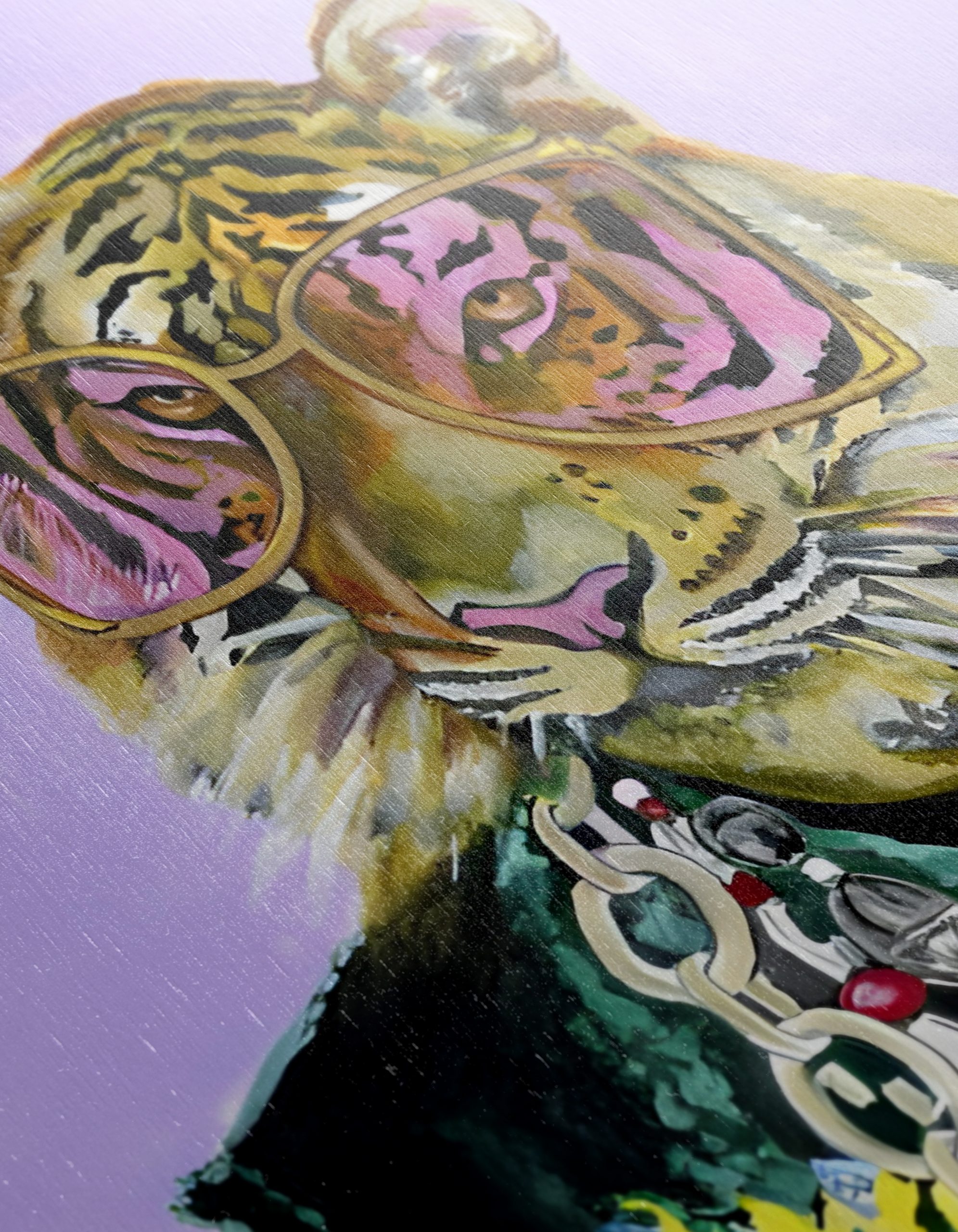 Stylized Tiger Character with Jewelry - Image 12