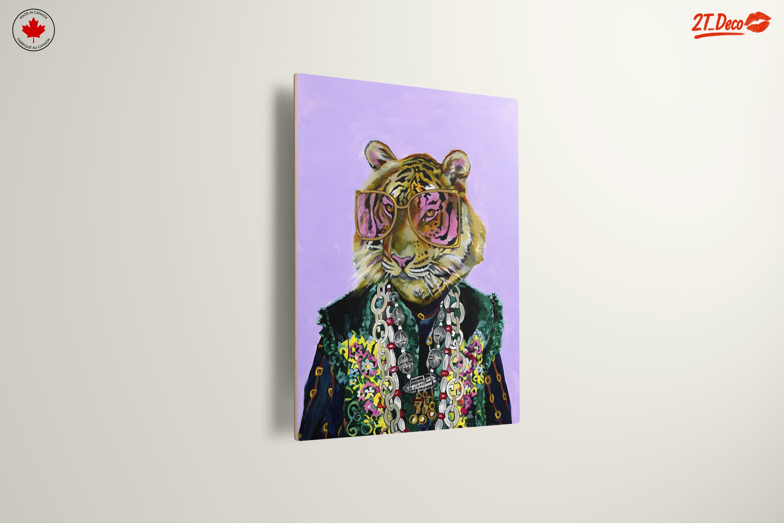 Stylized Tiger Character with Jewelry - Image 13