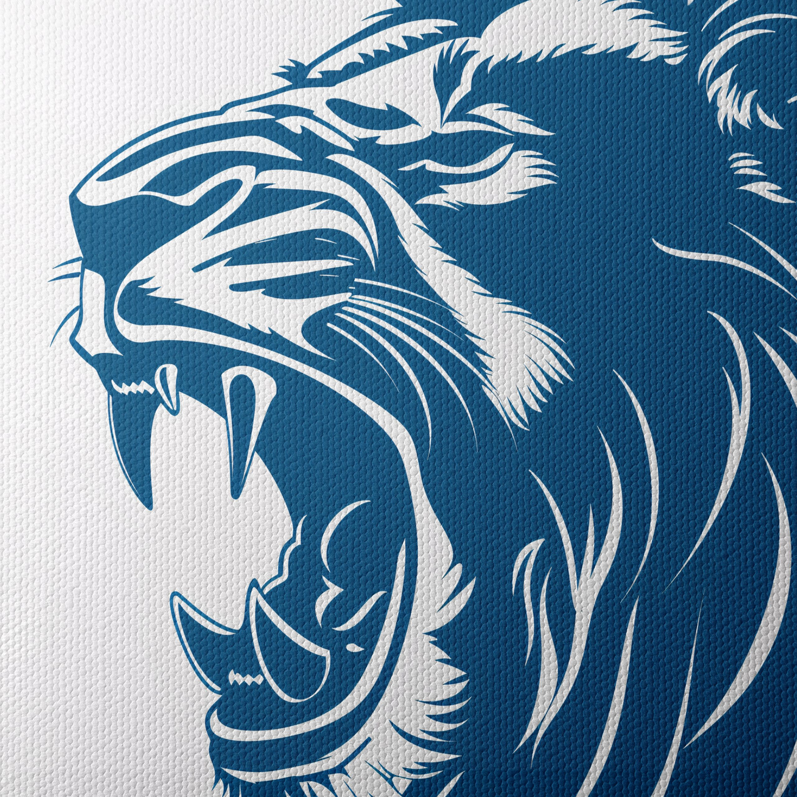 Majestic Lion Graphic Artwork - Image 4