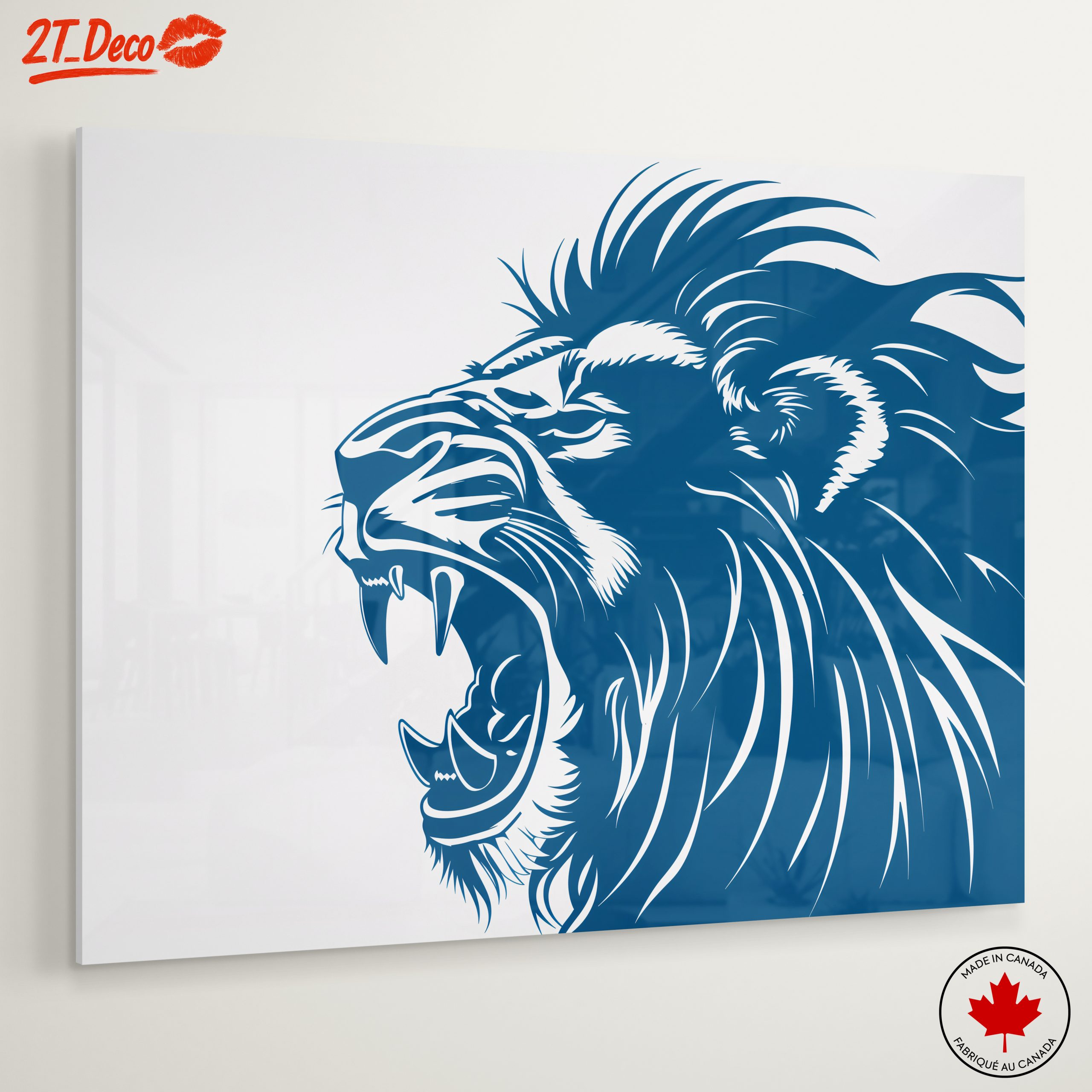 Majestic Lion Graphic Artwork - Image 6