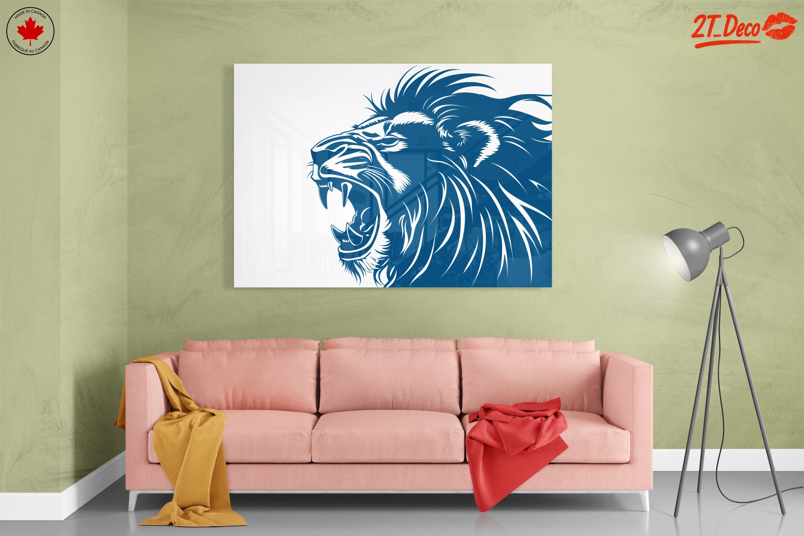 Majestic Lion Graphic Artwork - Image 7