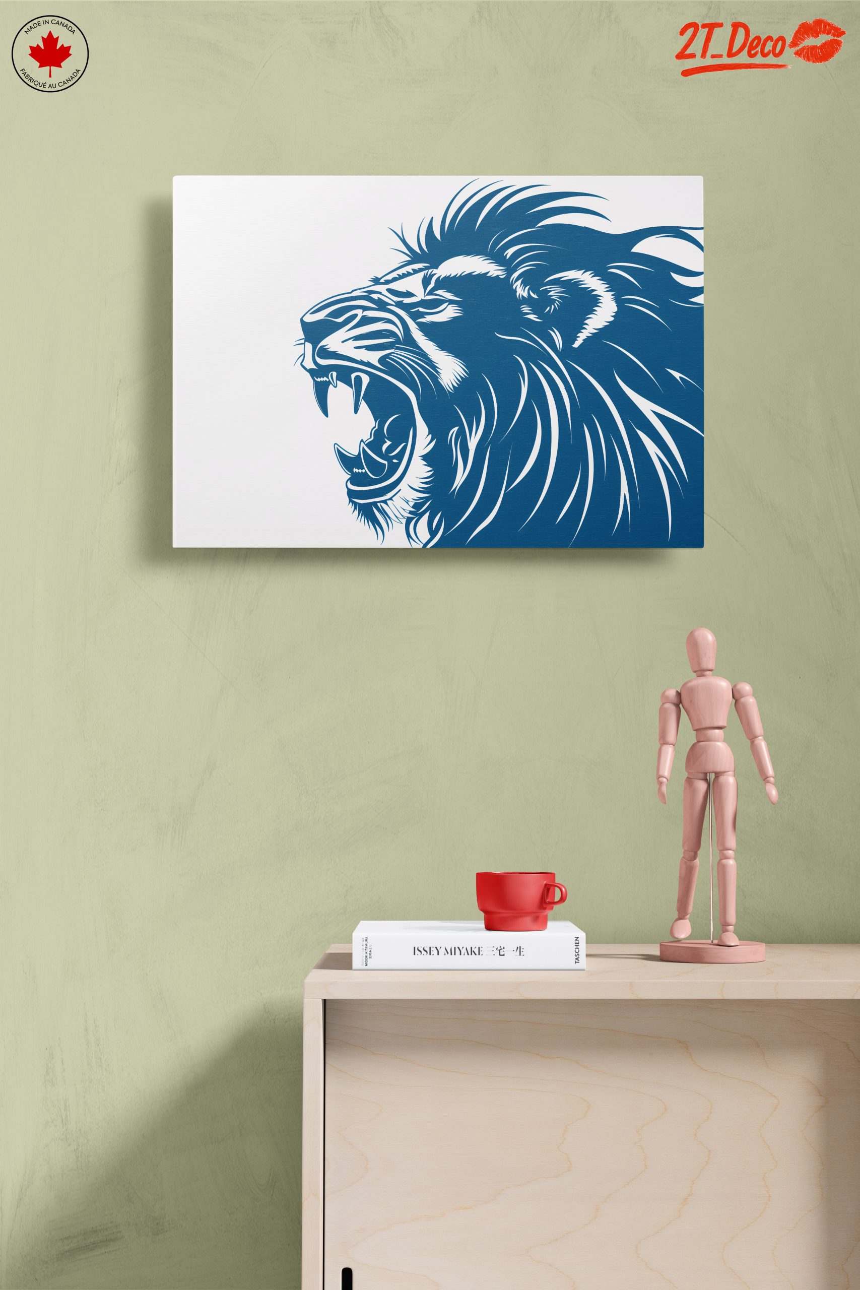 Majestic Lion Graphic Artwork - Image 14