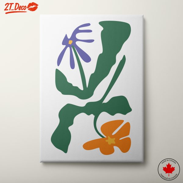 Colorful Floral Abstract Artwork