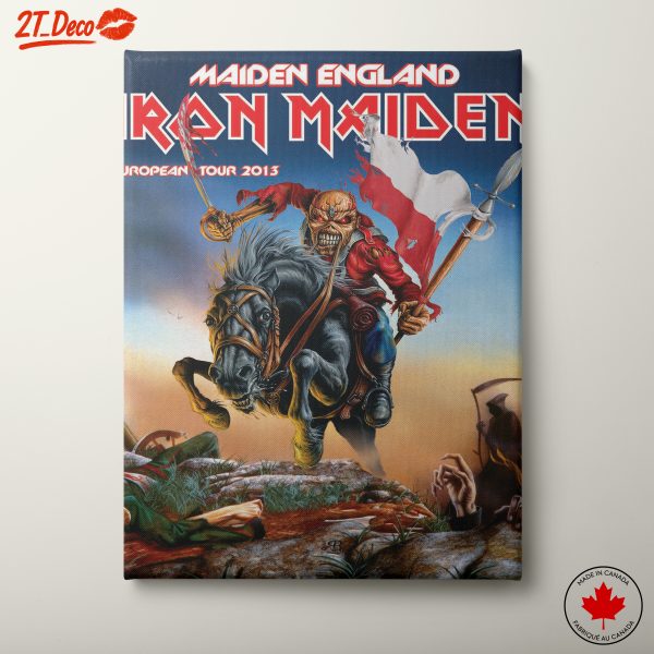 Iron Maiden Artwork Featuring Eddie on Horse