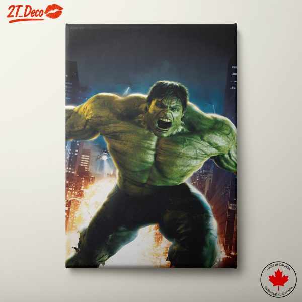 Dynamic Marvel Hulk Art