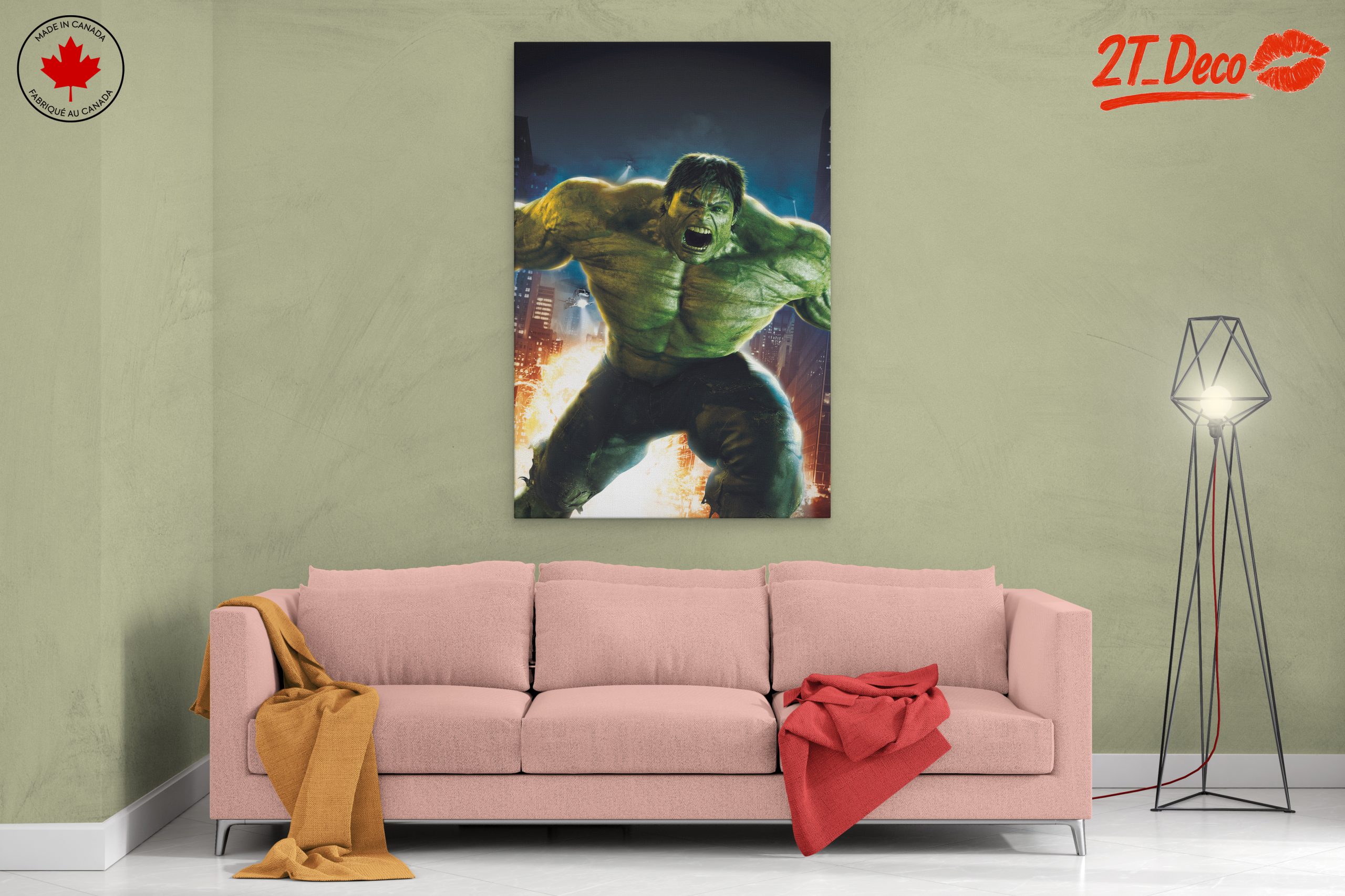 Dynamic Marvel Hulk Art - Image 2
