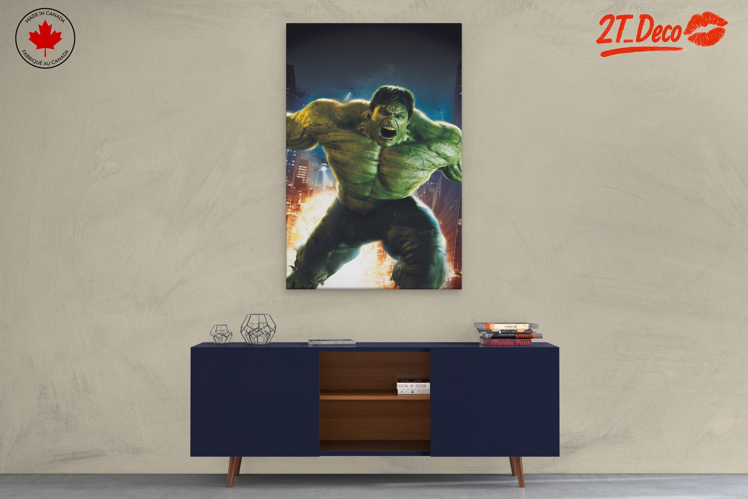 Dynamic Marvel Hulk Art - Image 3