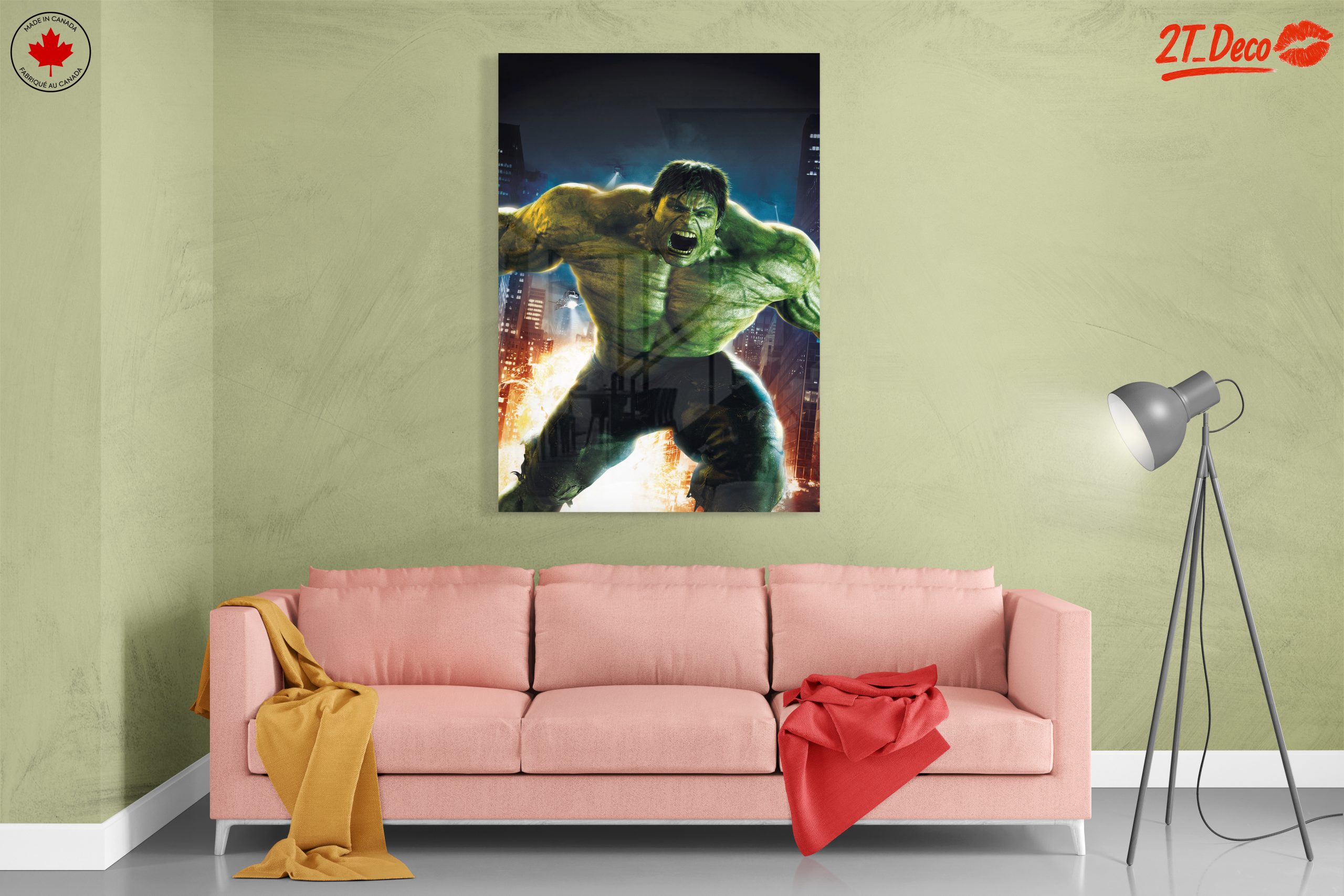 Dynamic Marvel Hulk Art - Image 7