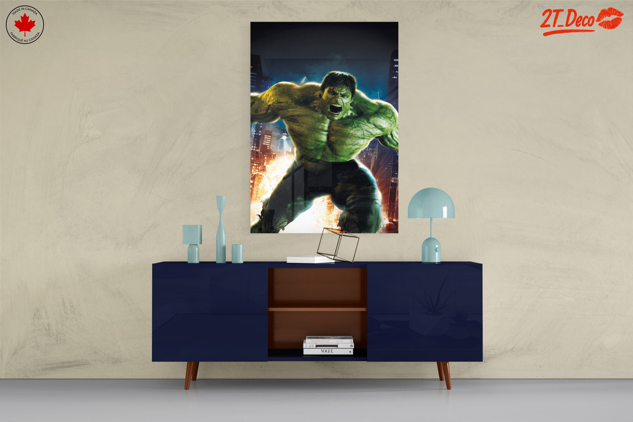 Dynamic Marvel Hulk Art - Image 8