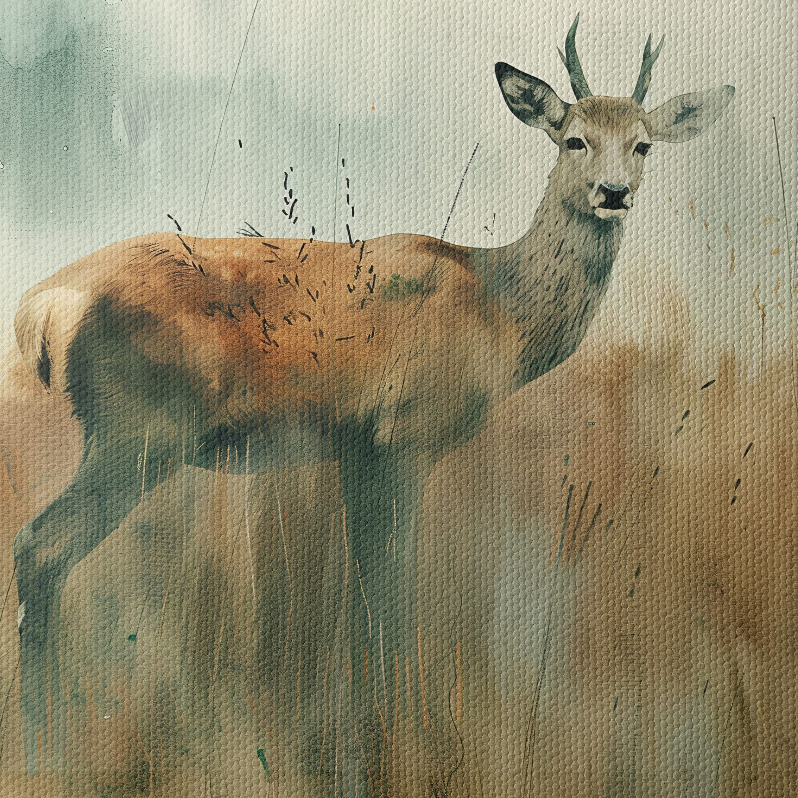 Stylized Deer in Ethereal Landscape - Image 4