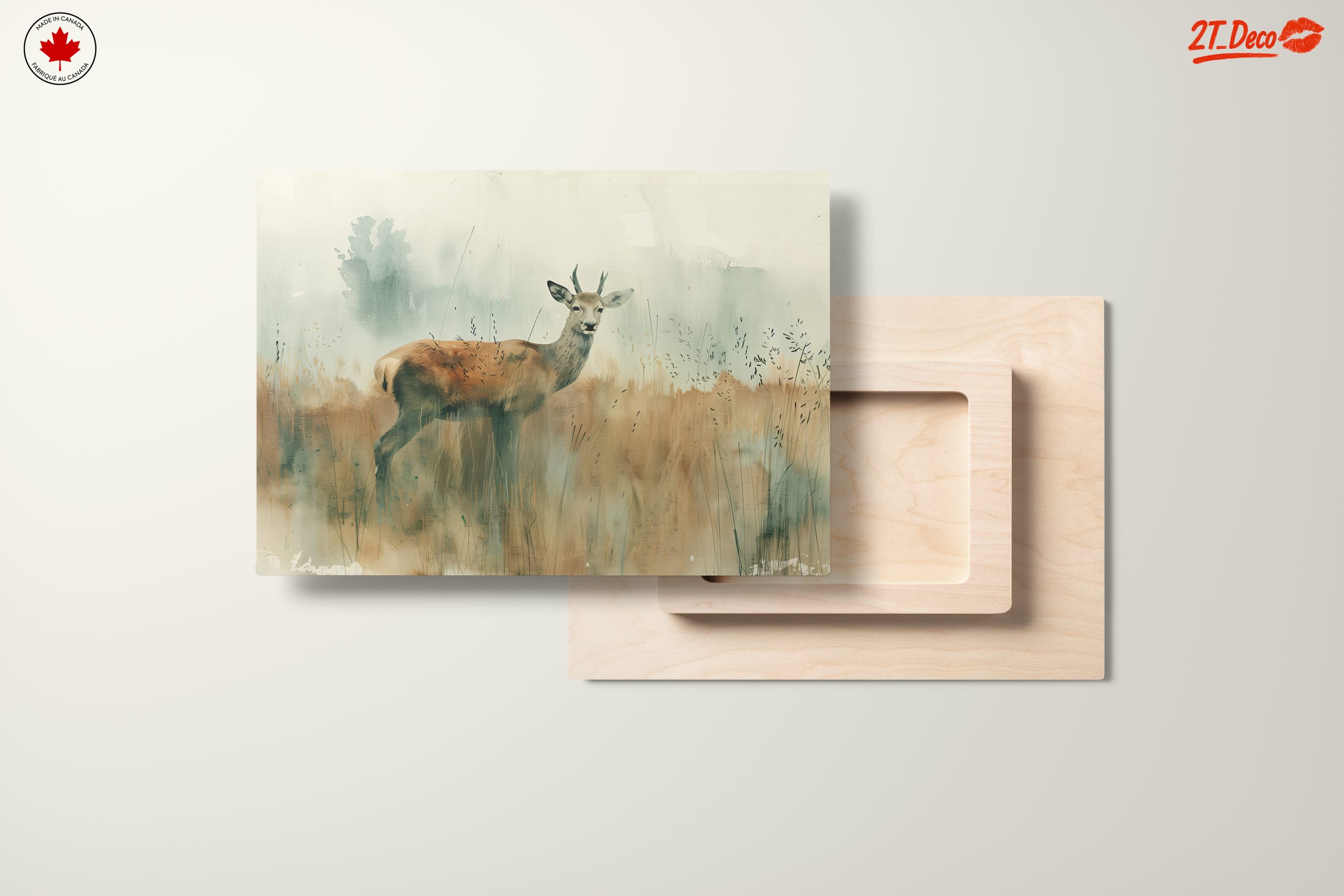 Stylized Deer in Ethereal Landscape - Image 11