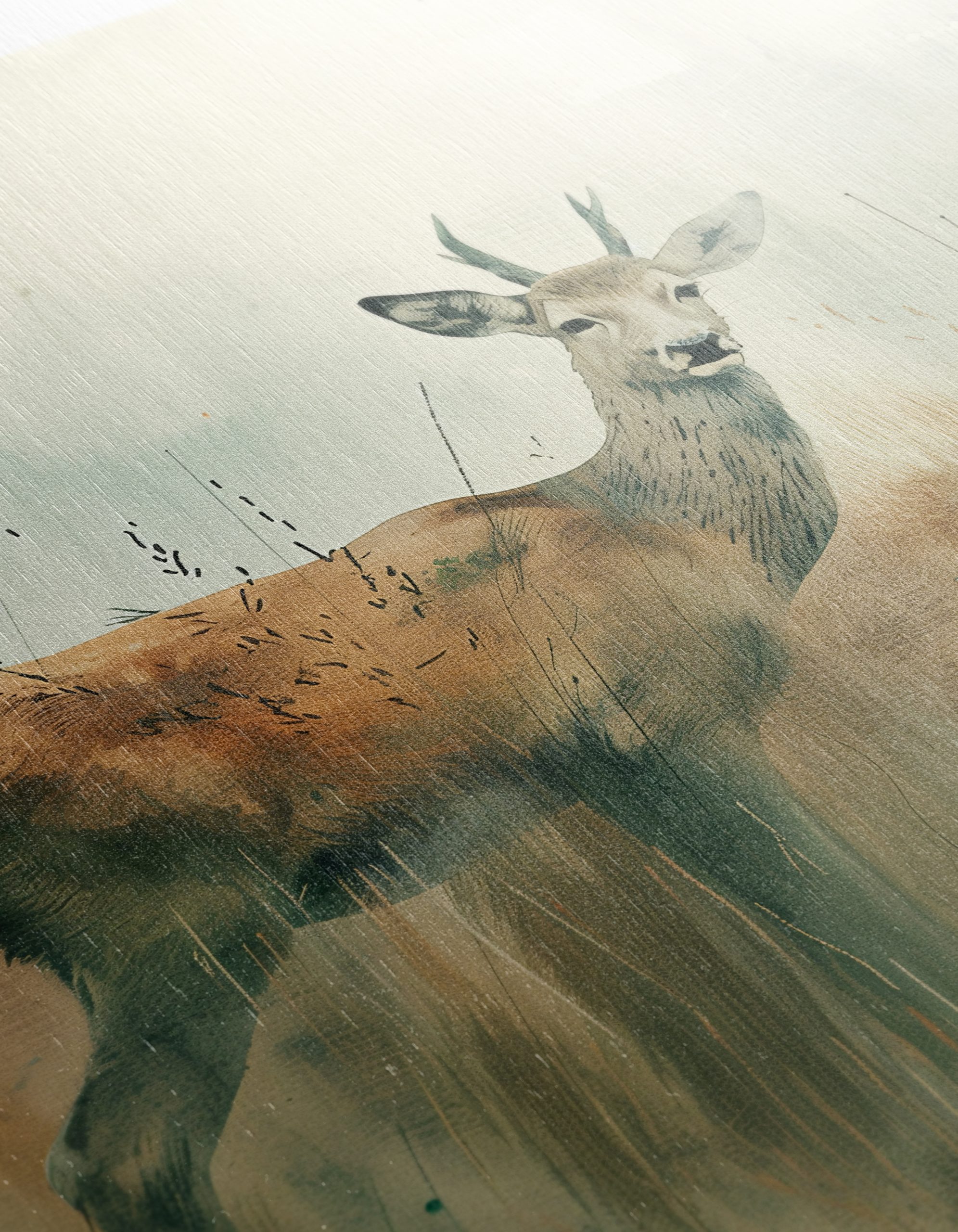 Stylized Deer in Ethereal Landscape - Image 12