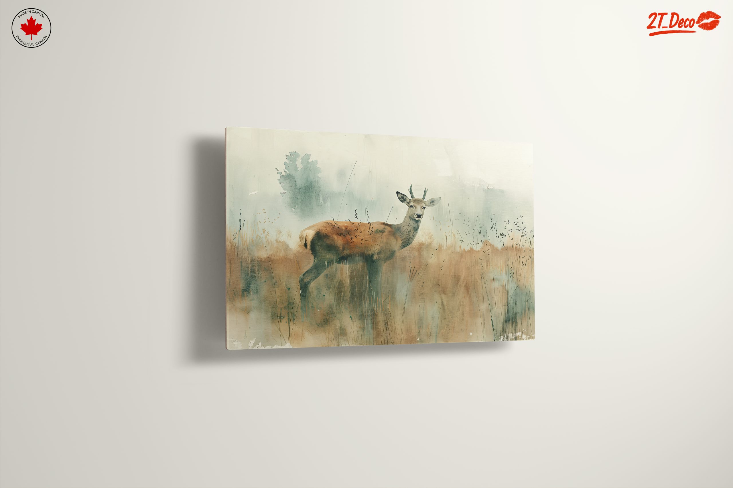 Stylized Deer in Ethereal Landscape - Image 13