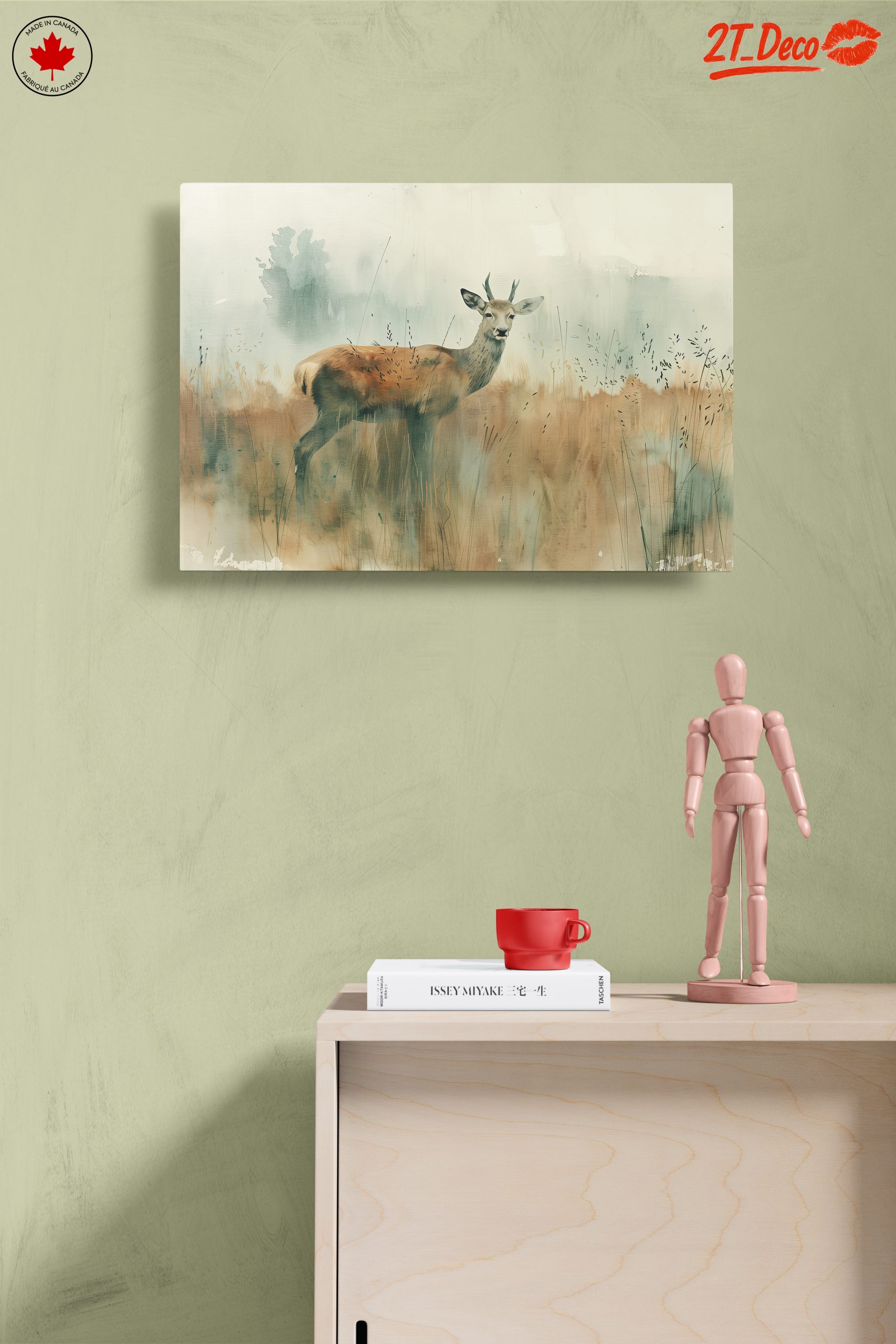 Stylized Deer in Ethereal Landscape - Image 14