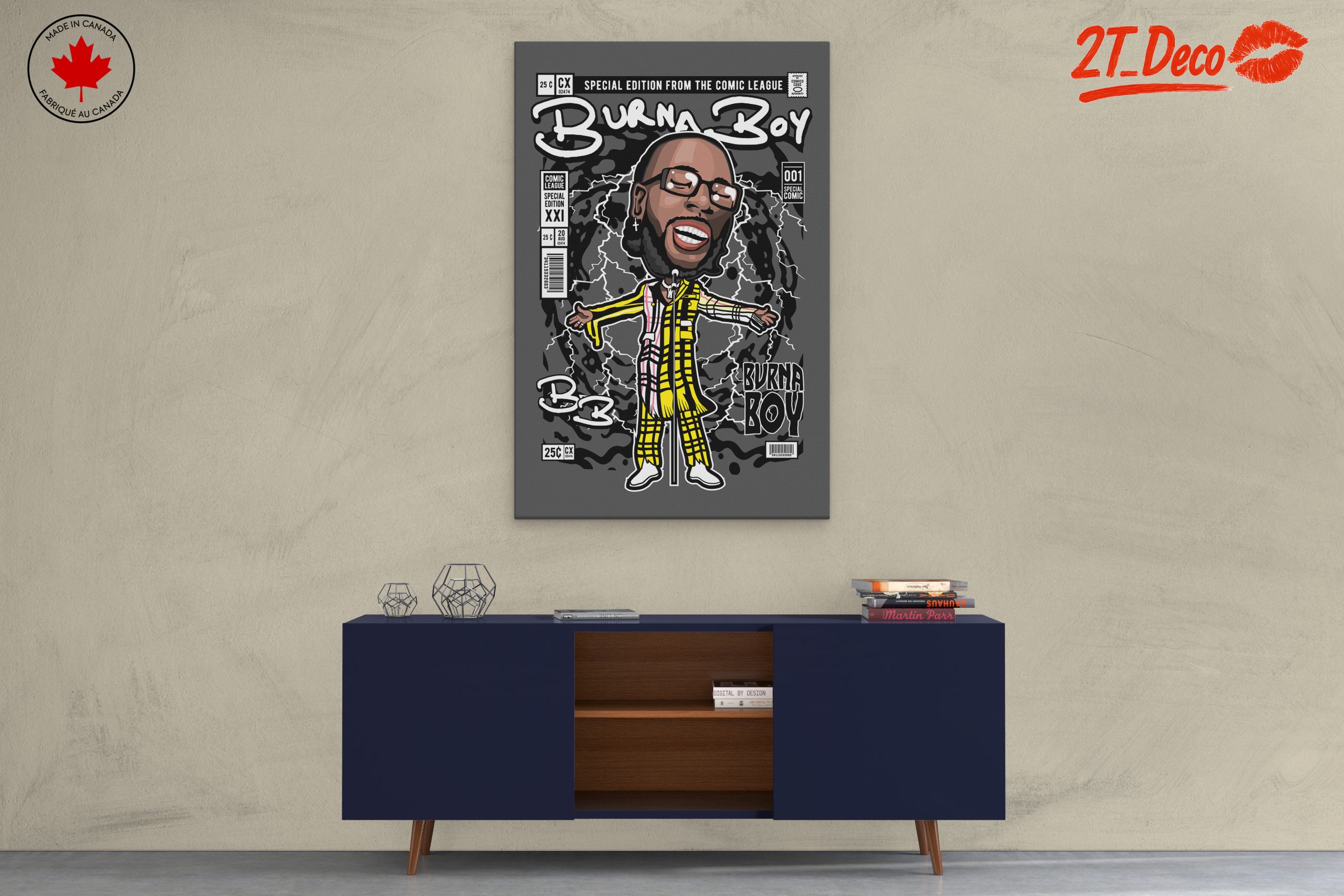Stylized Burna Boy Character Art - Image 3
